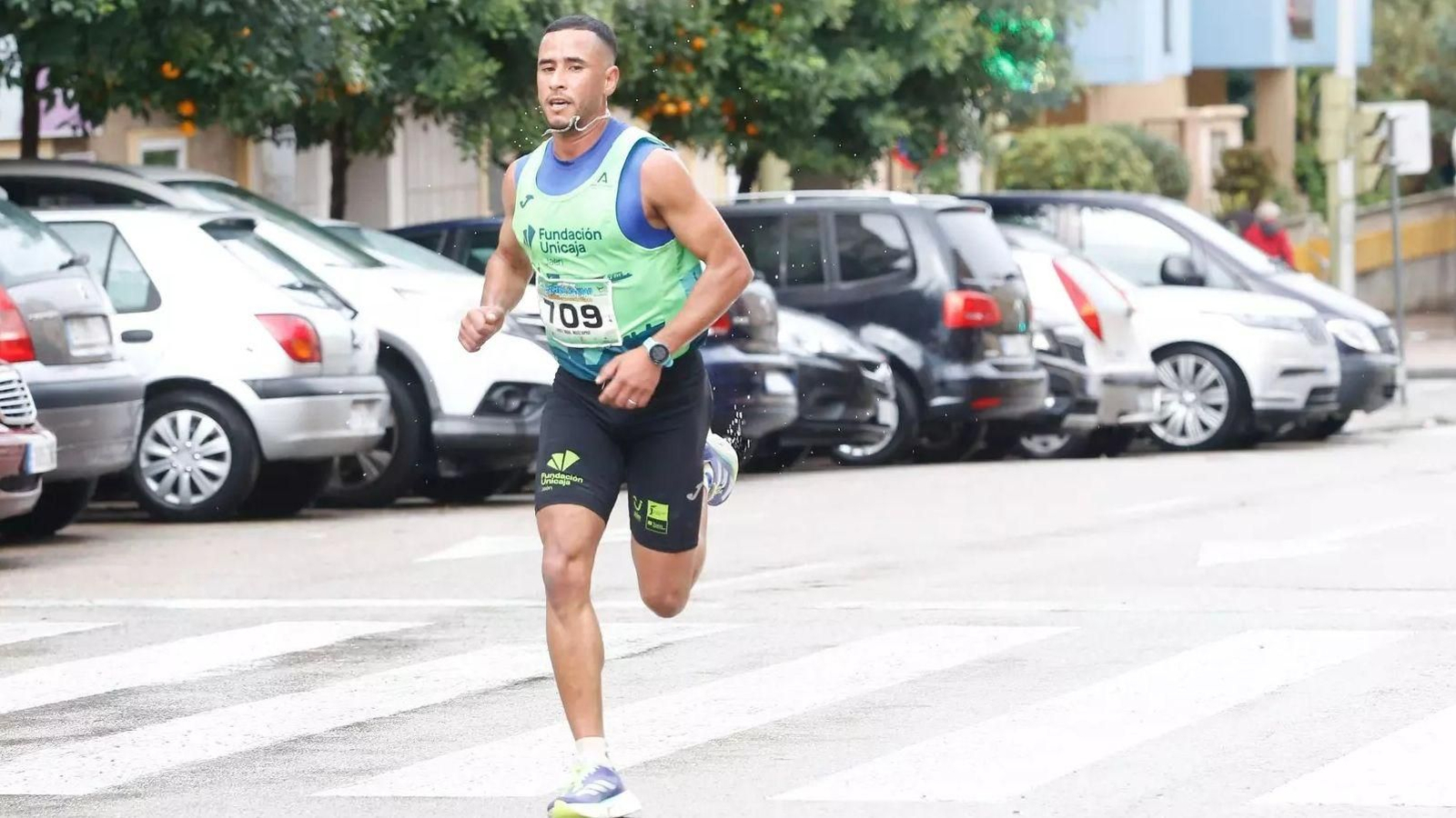 El ganador de la competición masculina, Mustapha Sabili