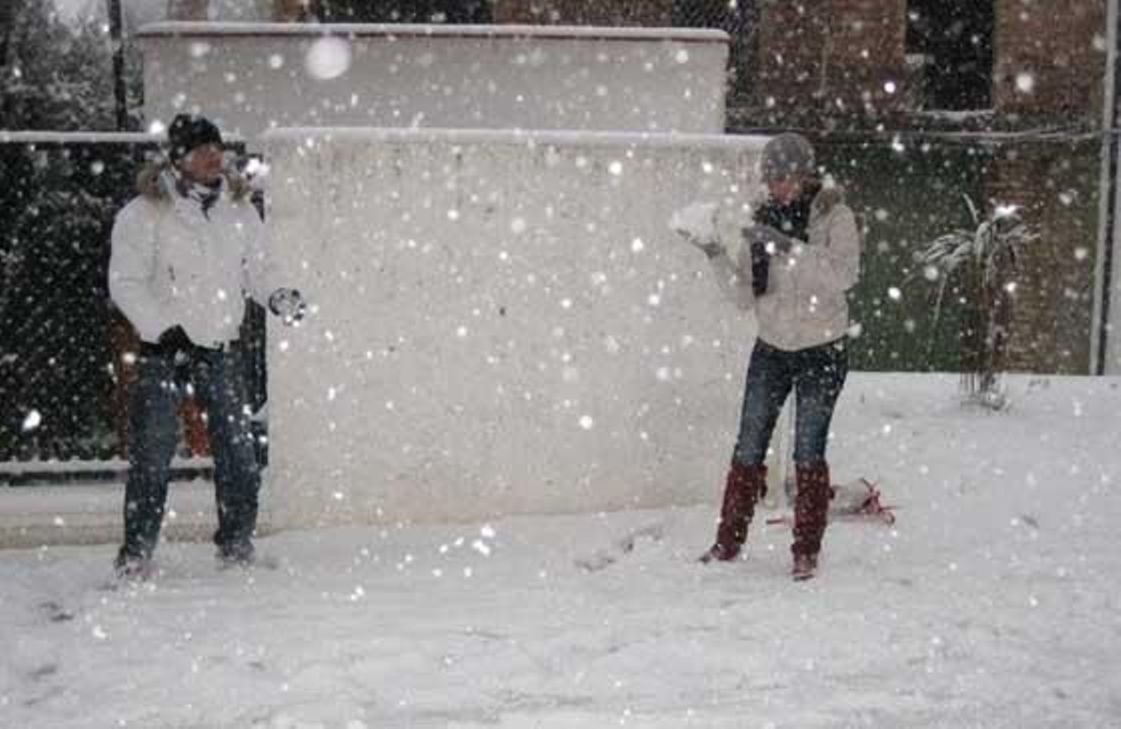 Intensa nevada en Constantina (enero 2010)
