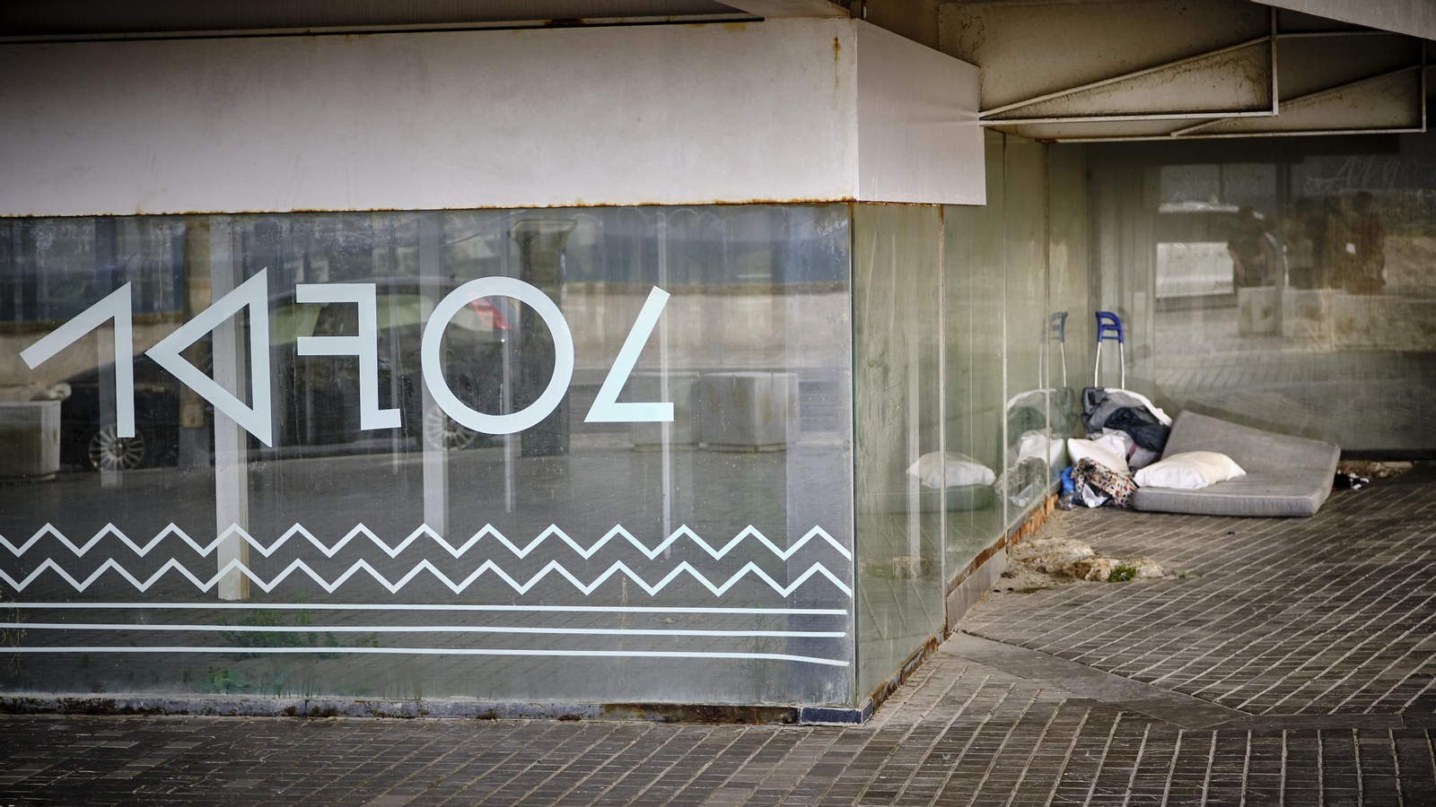 Acampada en la zona Entre Catedrales.