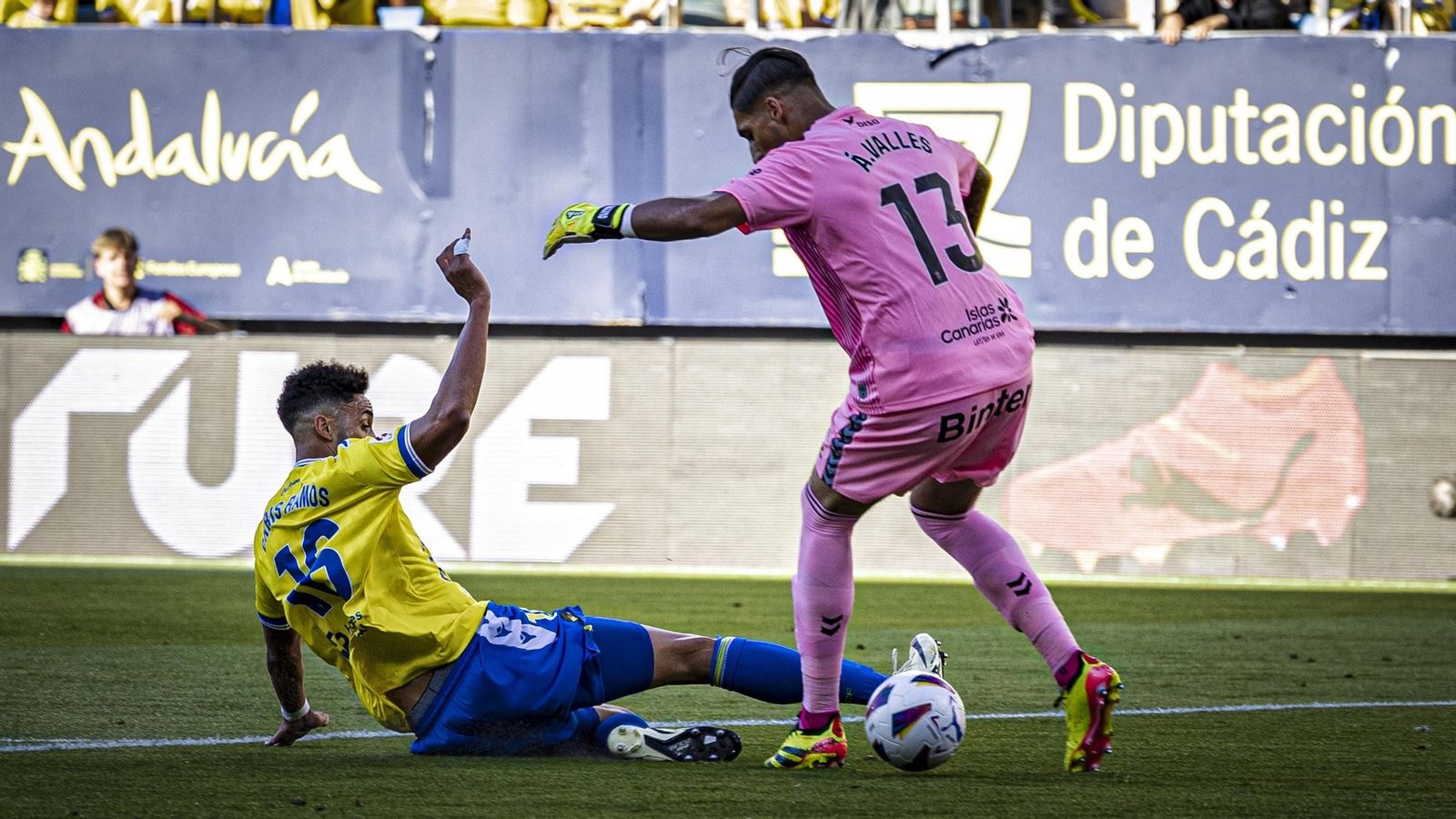 Partido del Cádiz CF contra la UD Las Palmas