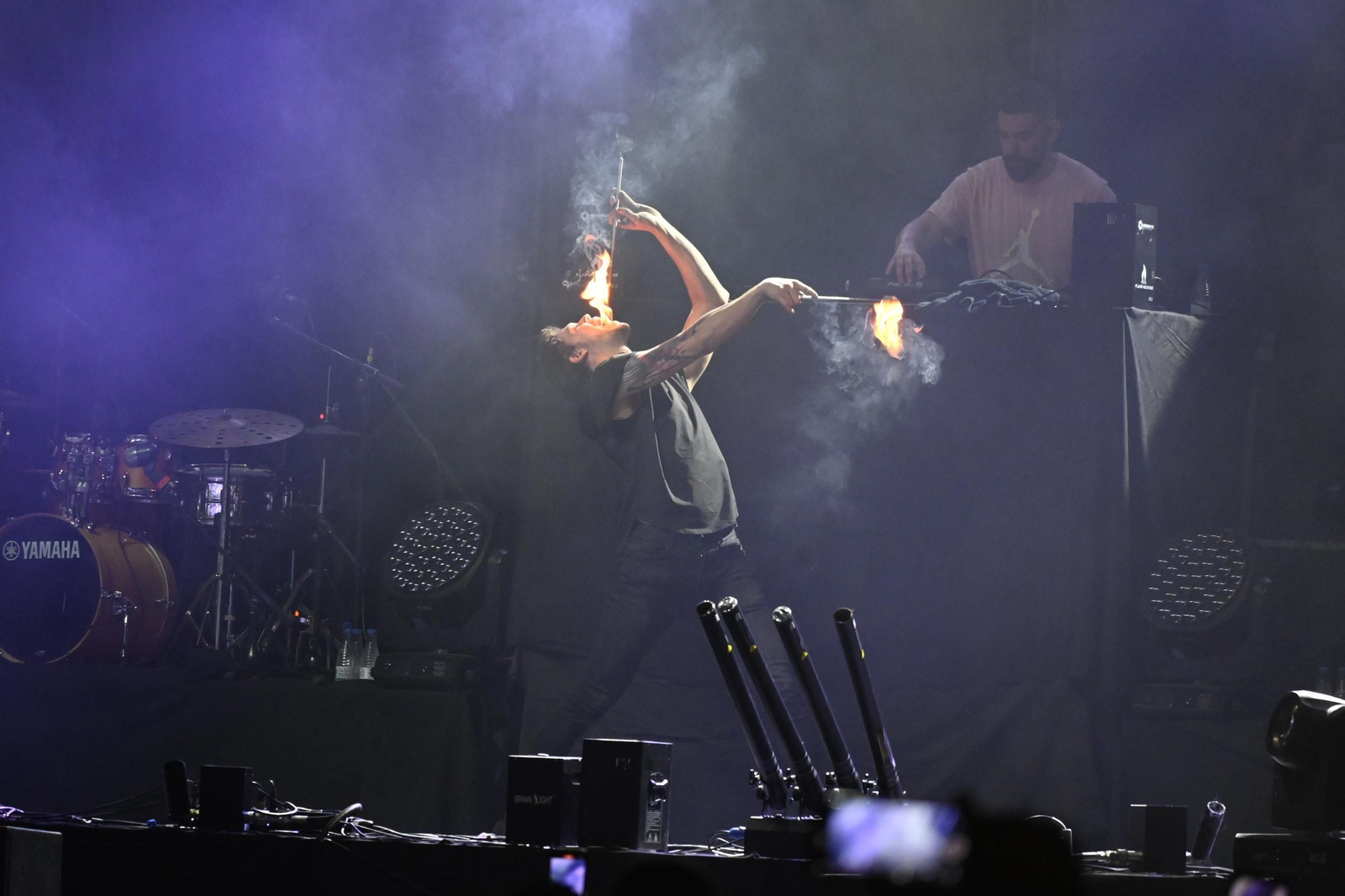 Imágenes del concierto de Sergio Contreras y Raule en las Colombinas