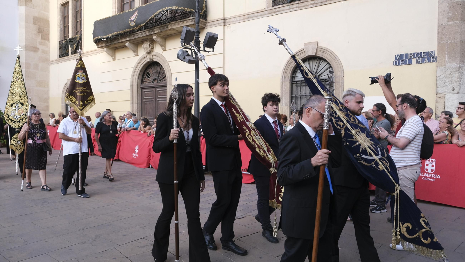 La Procesión de la Virgen del Mar, en imágenes