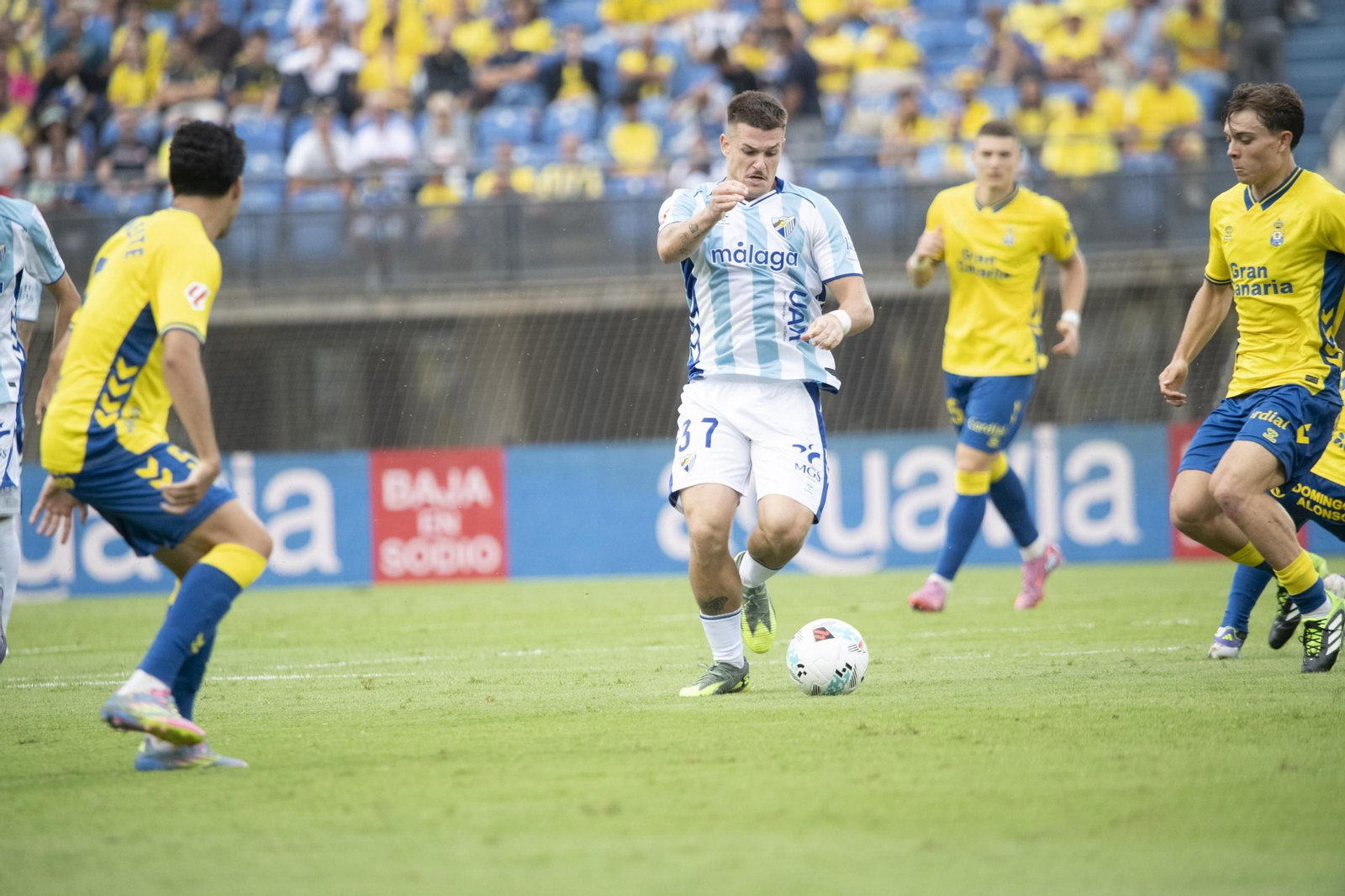 Las fotos de Las Palmas-Málaga CF