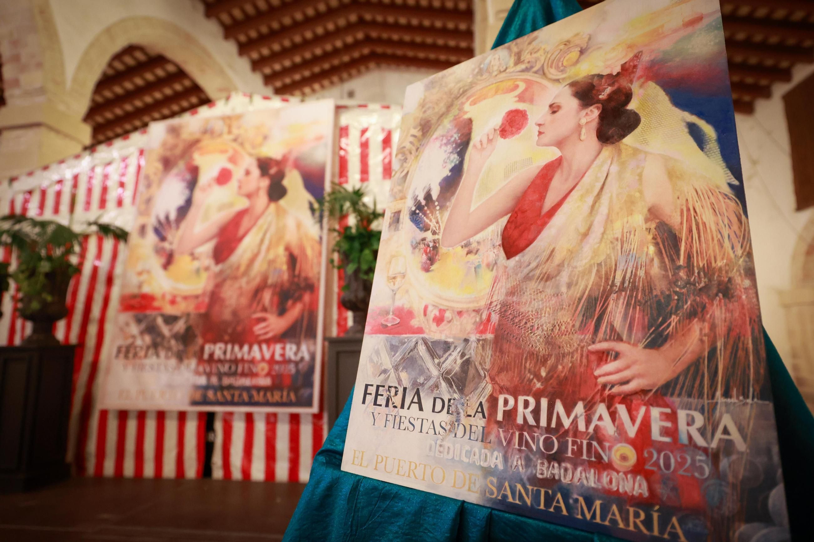 Las imágenes de la presentación del cartel de la Feria de El Puerto 2025