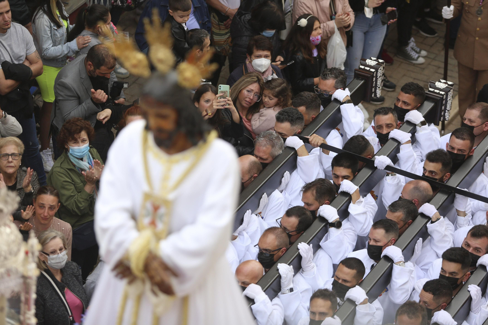 Las fotos del Cautivo, en el Lunes Santo de Málaga