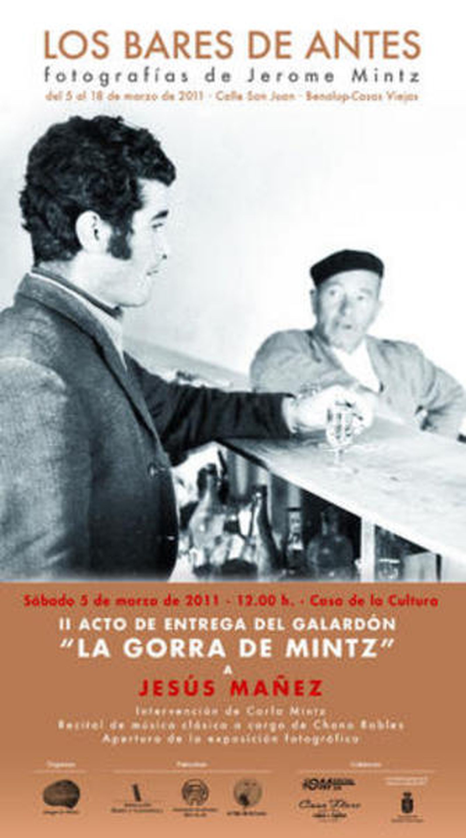 La fotografía que ilustra el cartel de la muestra.