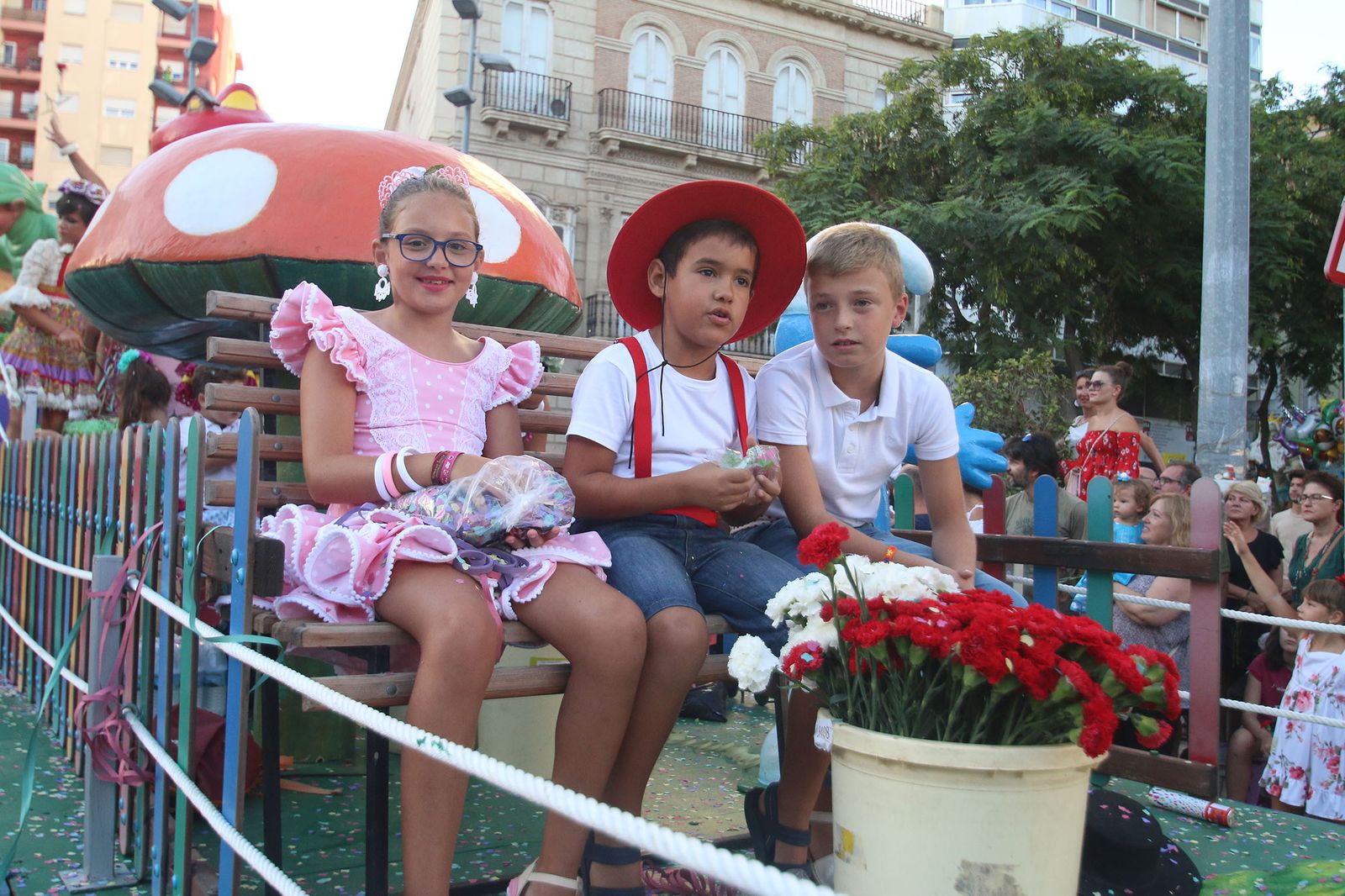 Fotogalería de la Batalla de Flores. Feria de Almería 2019
