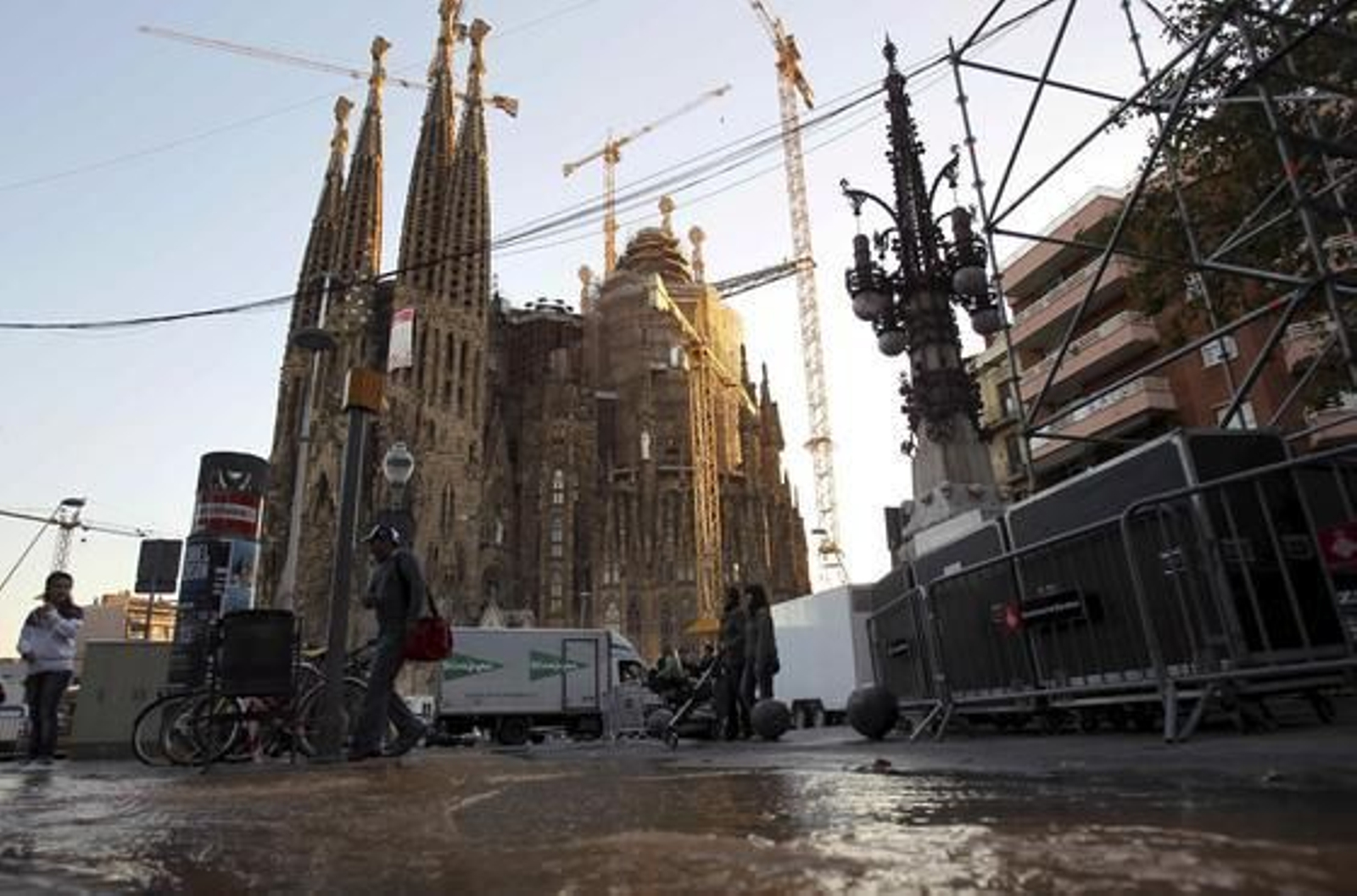 Barcelona ultima los preparativos.

Foto: EFE