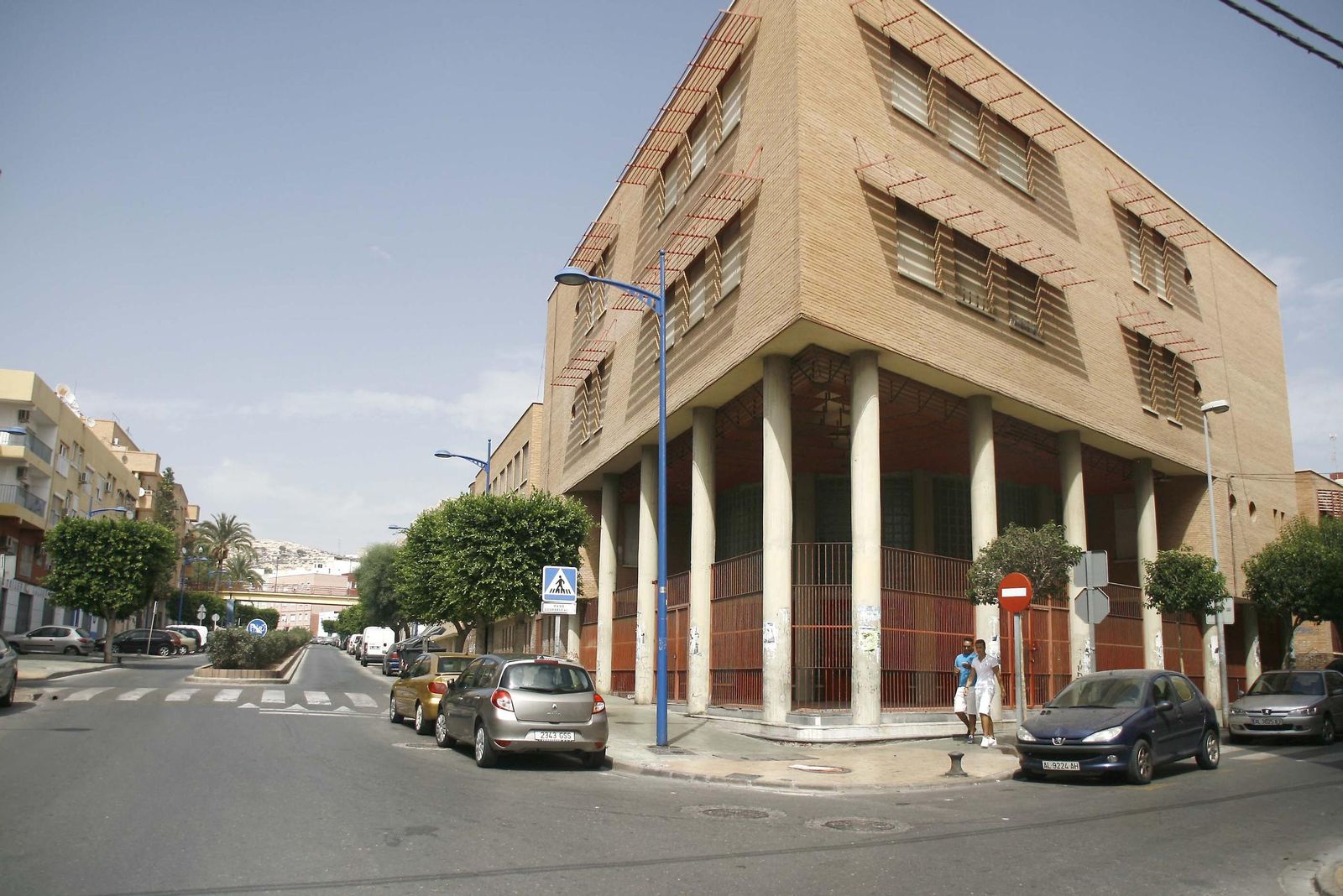 El IES Galileo del barrio de Pescadería.