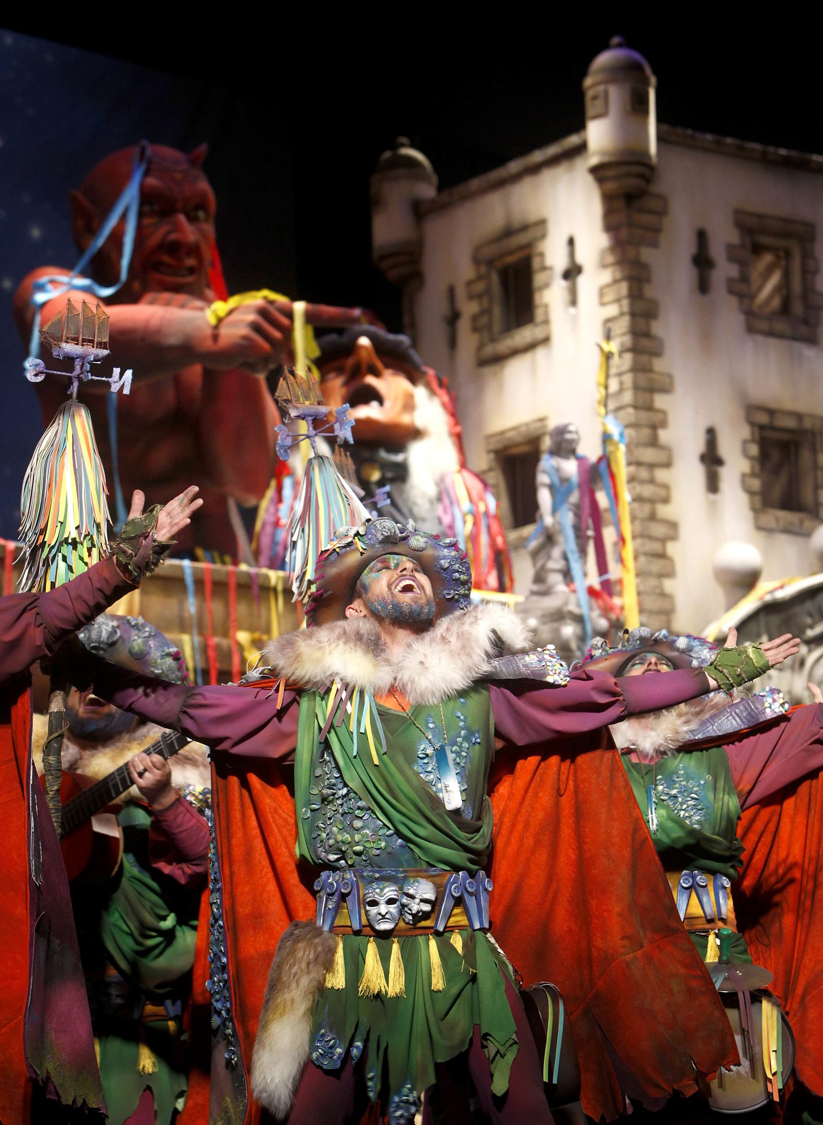 Las imágenes de la séptima función clasificatoria