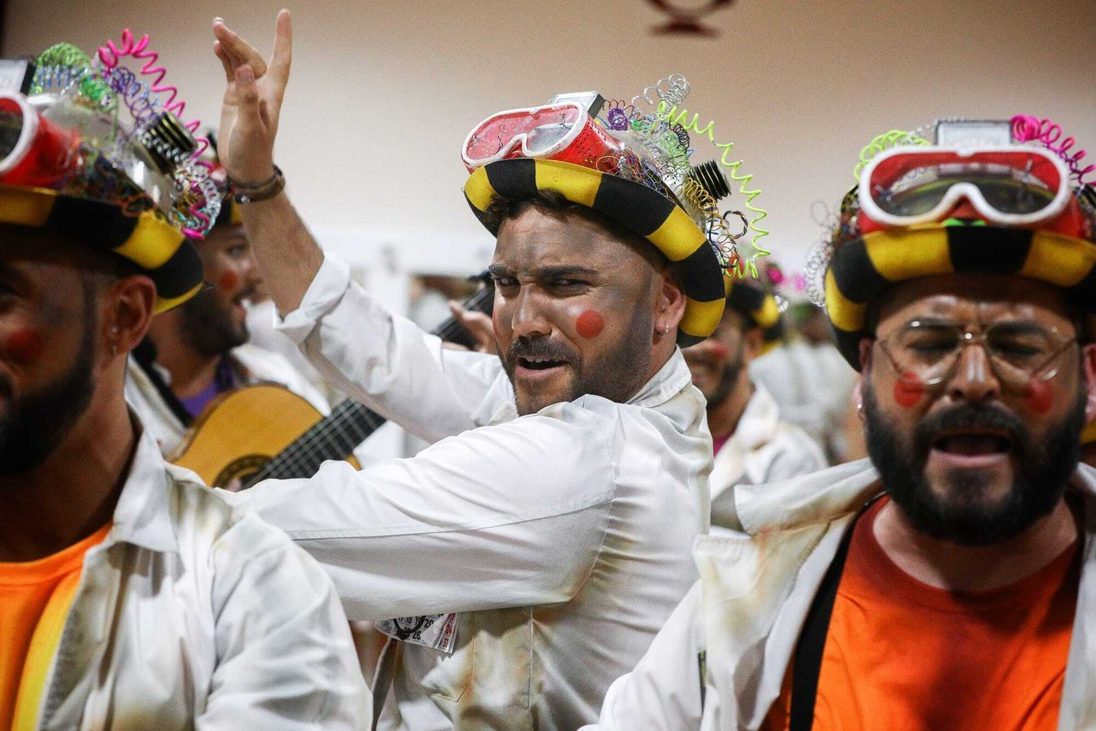 Ambiente de la octava sesión clasificatoria