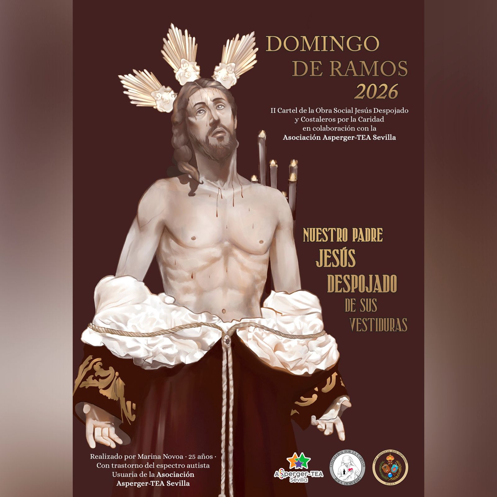 El cartel realizado por Marina Novoa