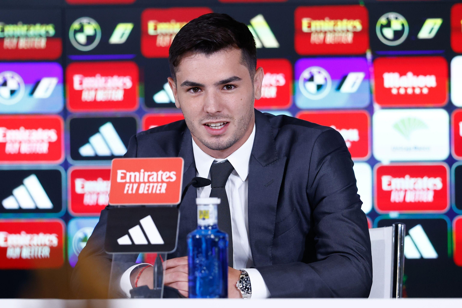 El regreso de Brahim Díaz al Real Madrid, en fotos