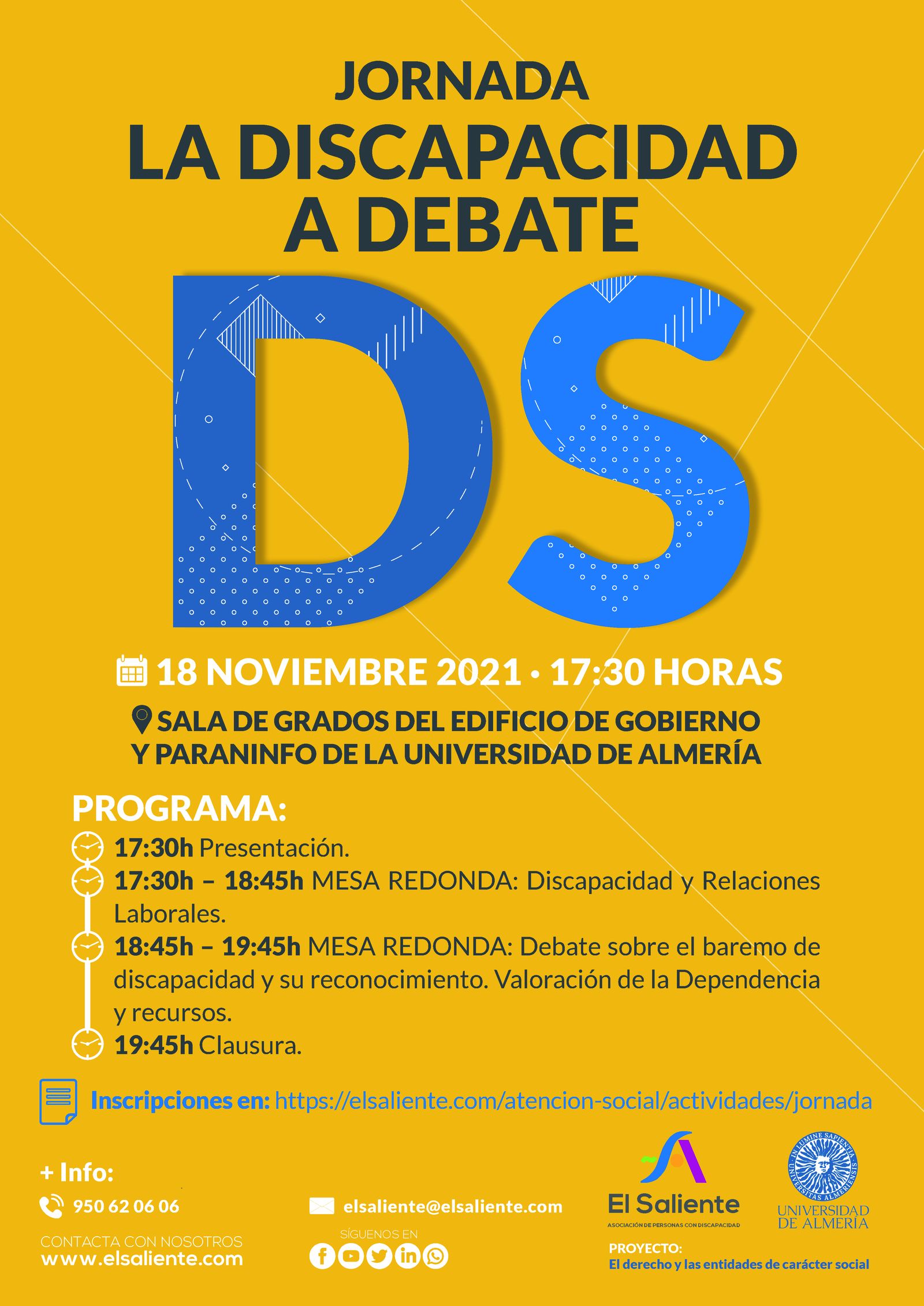 Debate sobre los derechos de las personas con discapacidad.