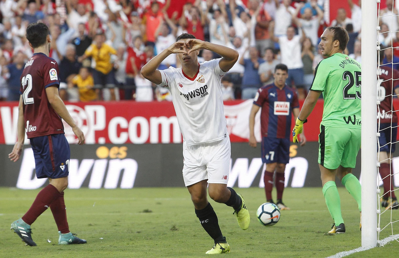 Las imágenes del Sevilla-Eibar