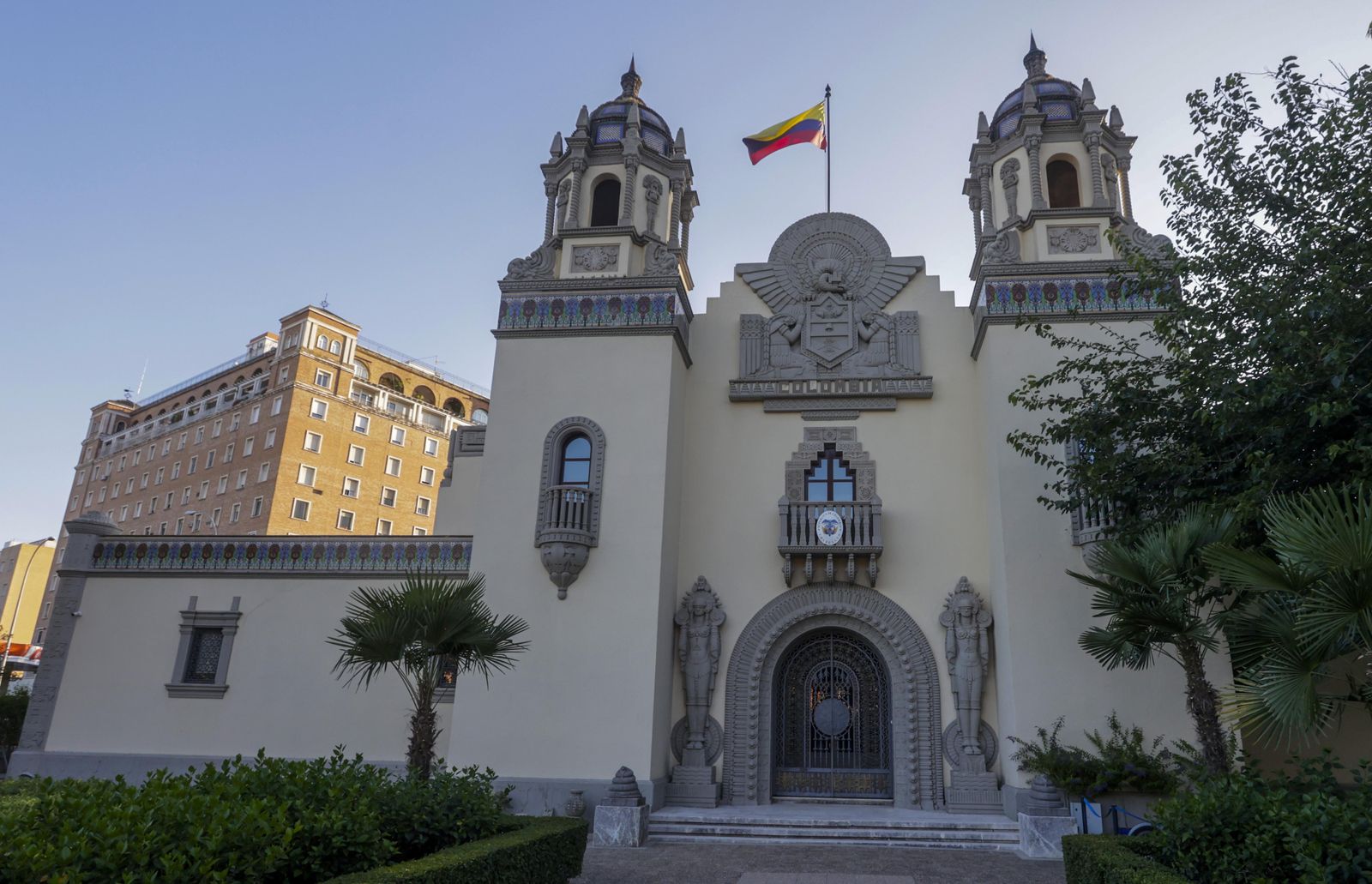 El pabellón de Colombia para la Exposición Iberoamericana de 1929.