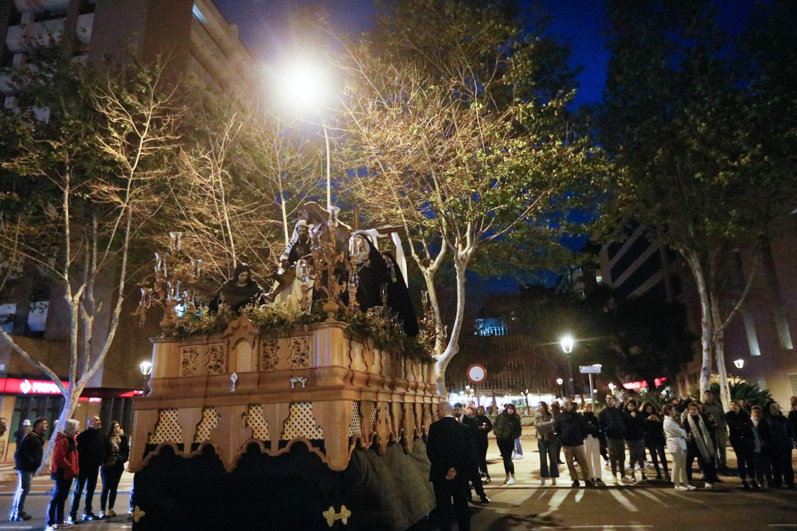La procesión de La Caridad de Almería, en imágenes