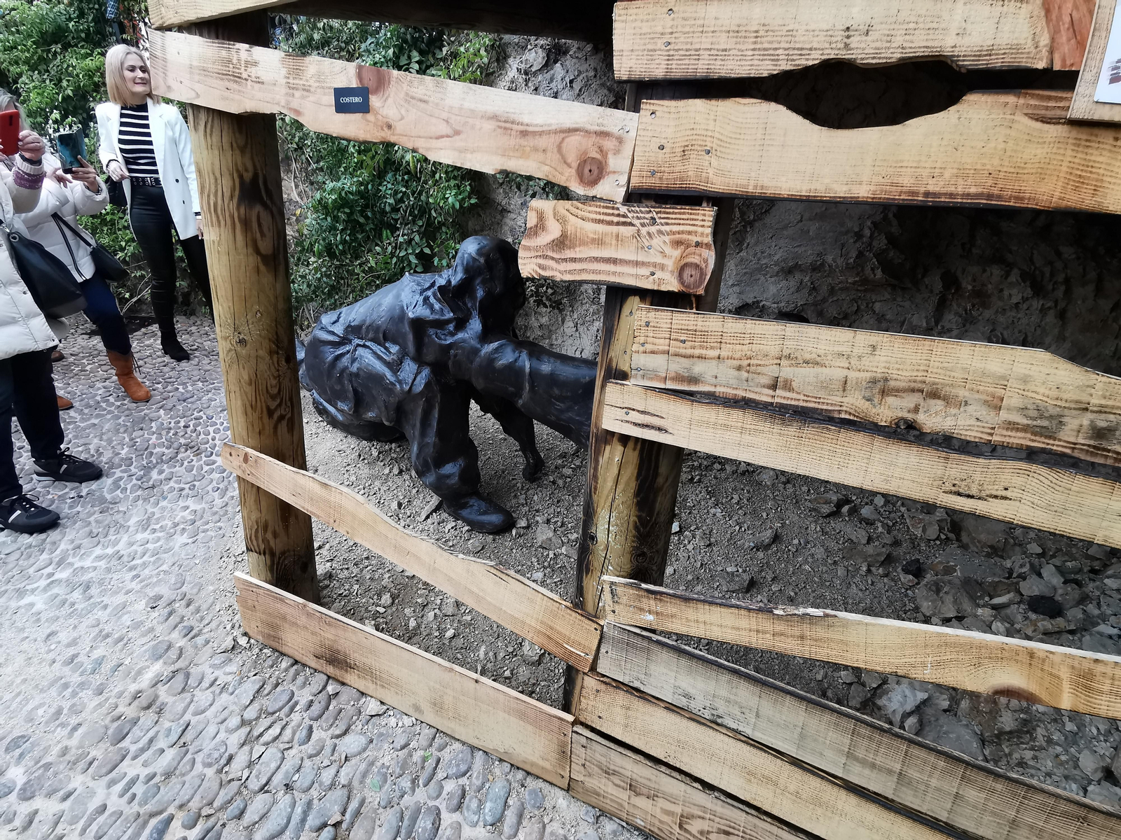 Un recorrido en fotografías por la nueva ruta de escenas de la minería de Espiel Un recorrido en fotografías por la nueva ruta de escenas de la minería de Espiel