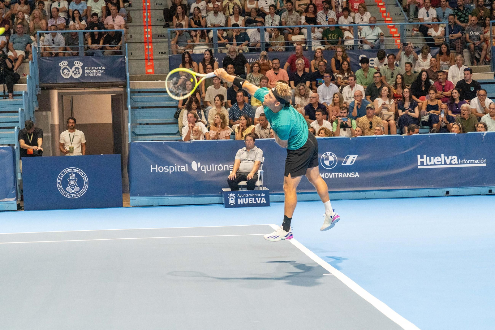 Imágenes de la final masculina de la Copa del Rey de tenis entre Daniil Medvedev y Alejandro Davidovich