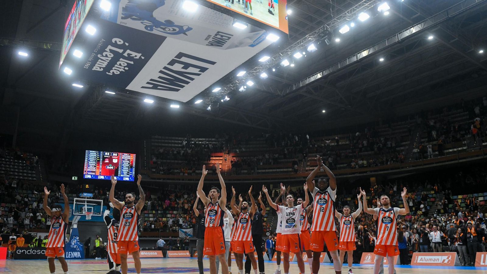 El Leyma Coruña-Unicaja, en fotos