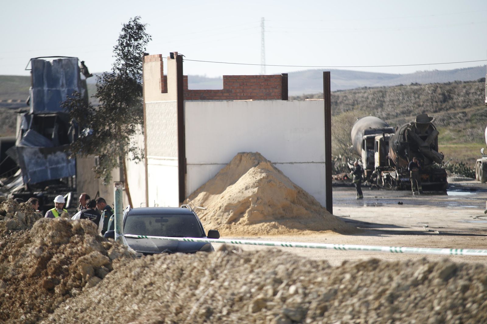 Imágenes de la explosión en Guillena