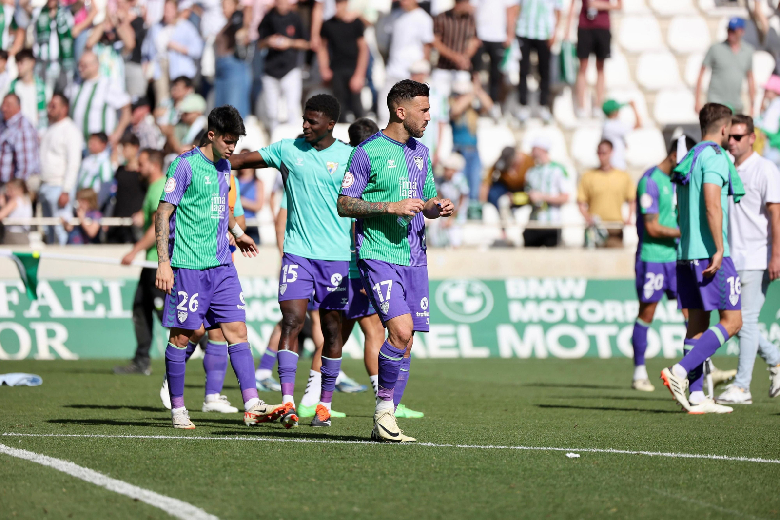 El Córdoba - Málaga CF, en fotos