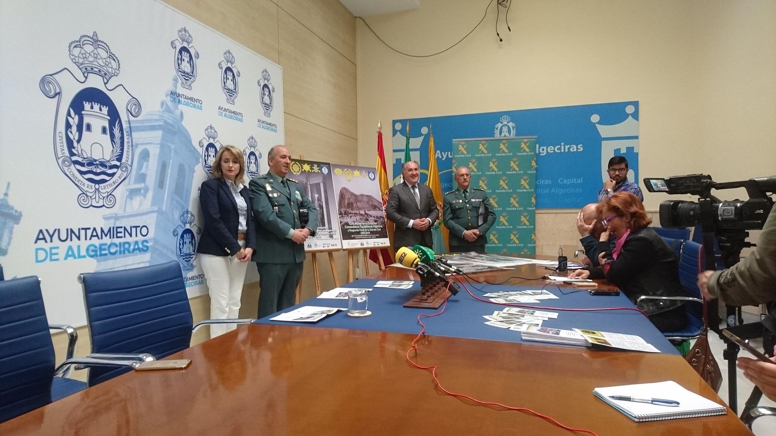 Pilar Pintor, Jesús Núñez, José Ignacio Landaluce y Luis Martínez.