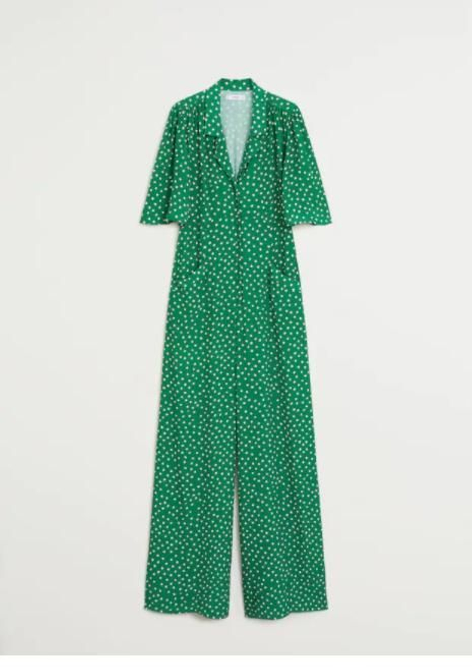 El mono verde Mango outlet.