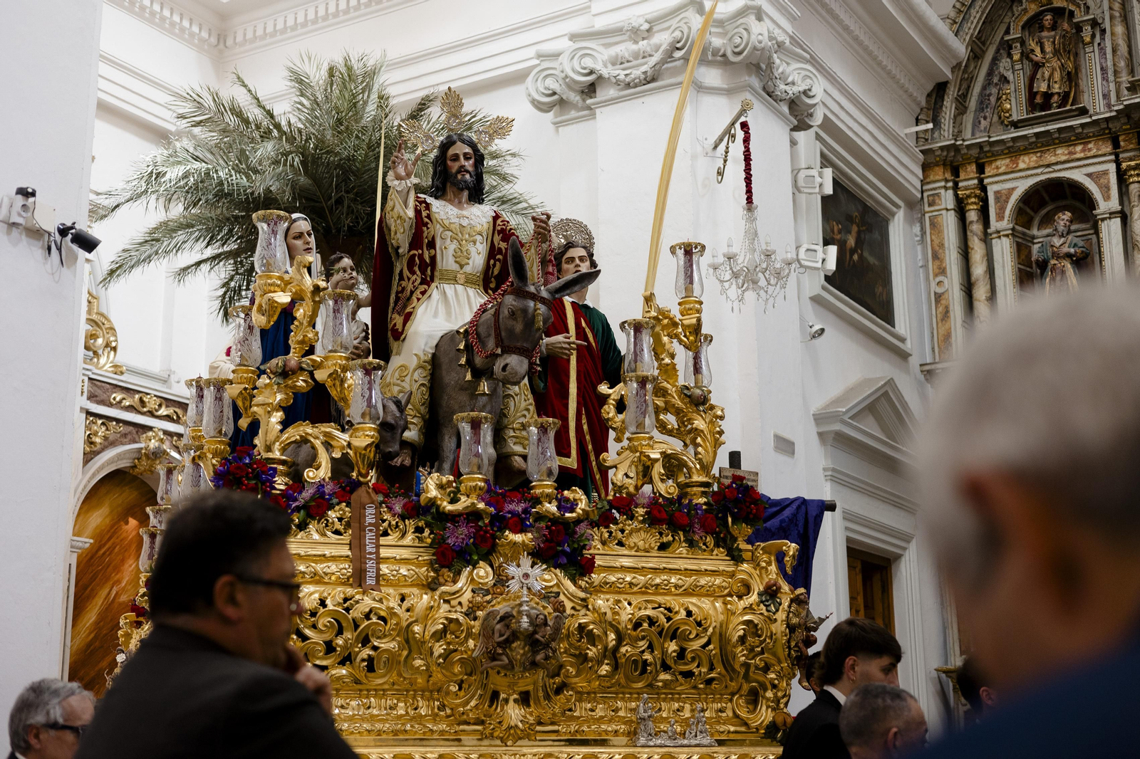Las imágenes de la cofradía de la Borriquita en la Semana Santa de Cádiz de 2024