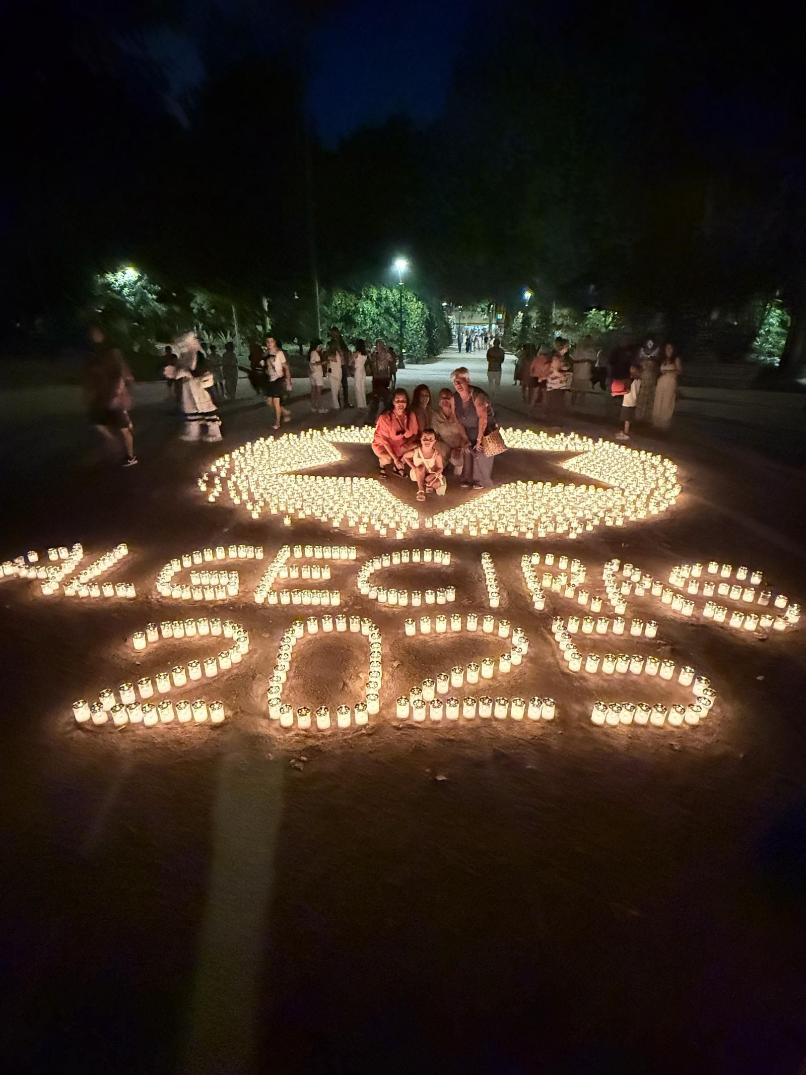 Fotos de la noche de las velas 2025 en Algeciras