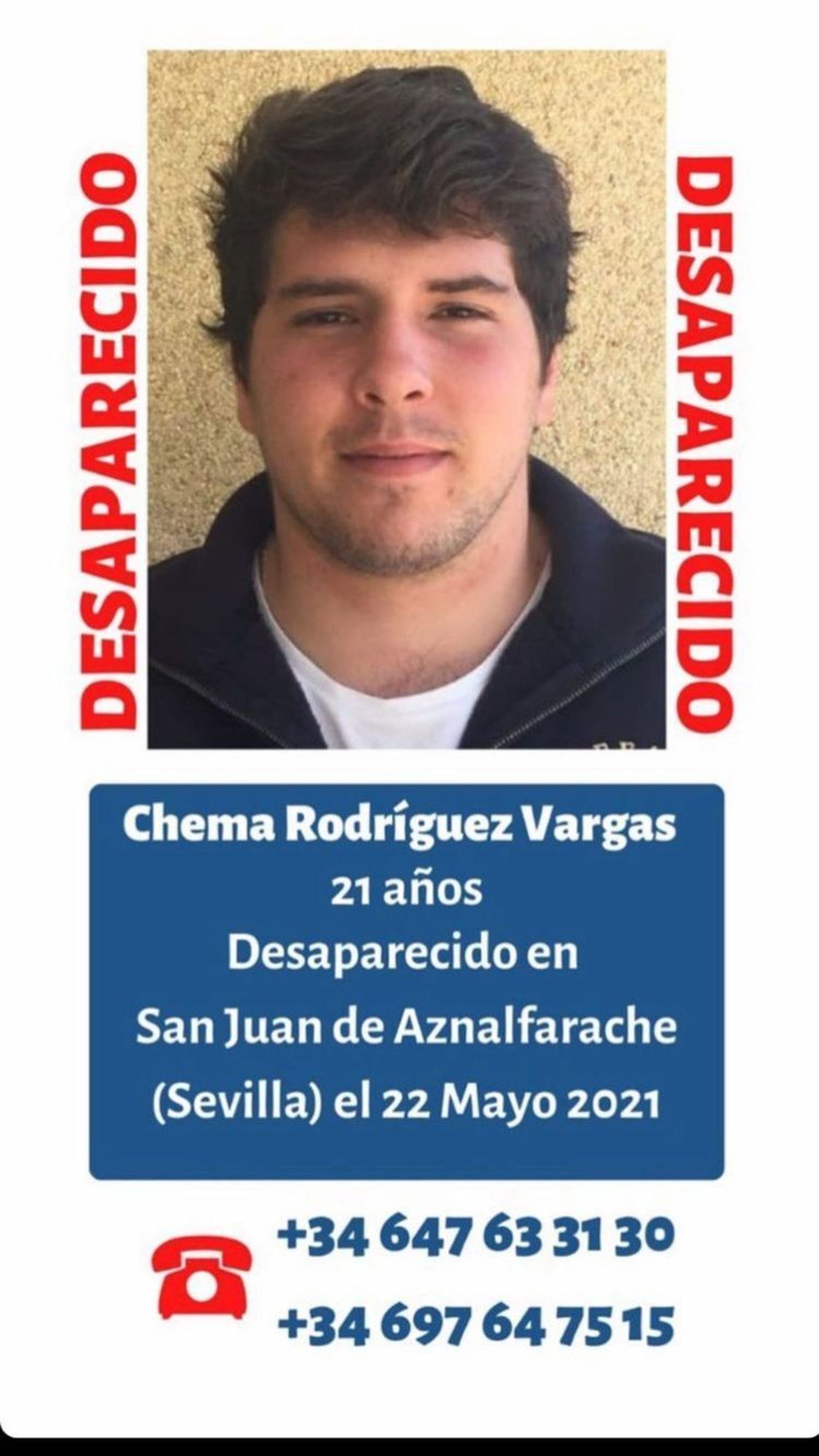 Investigan la desaparición de un joven de 21 años en San Juan de Aznalfarache