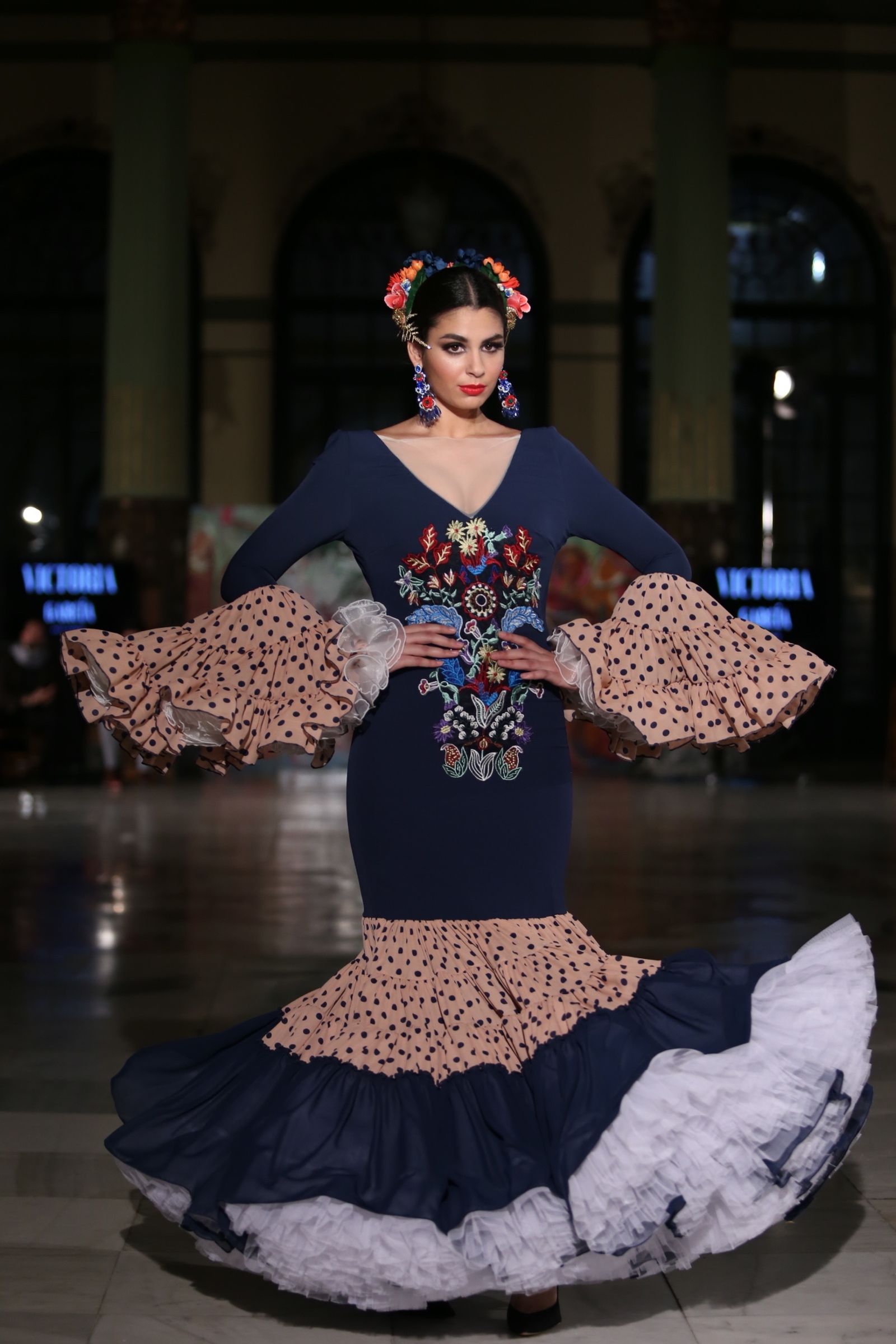 Desfile de Victoria García en Viva by We Love Flamenco, todas las fotos