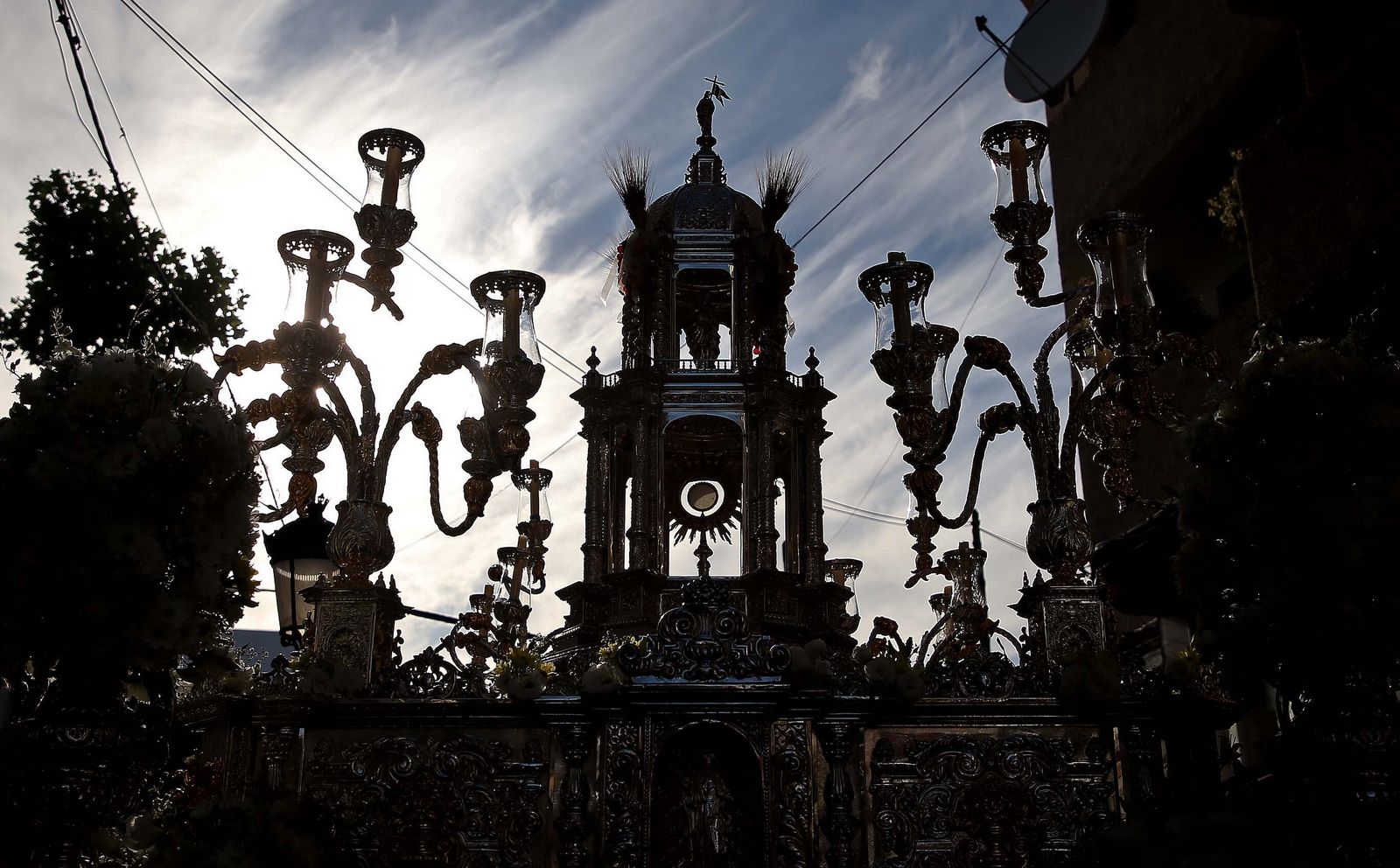 Las imágenes de la celebración del Corpus Christi en La Línea
