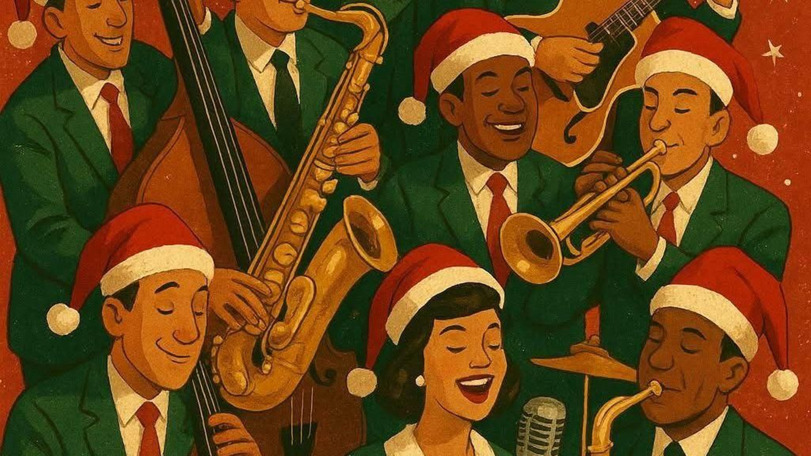 La Granada Big Band Sound deleitará a los asistentes con algunos de los mejores temas navideños.