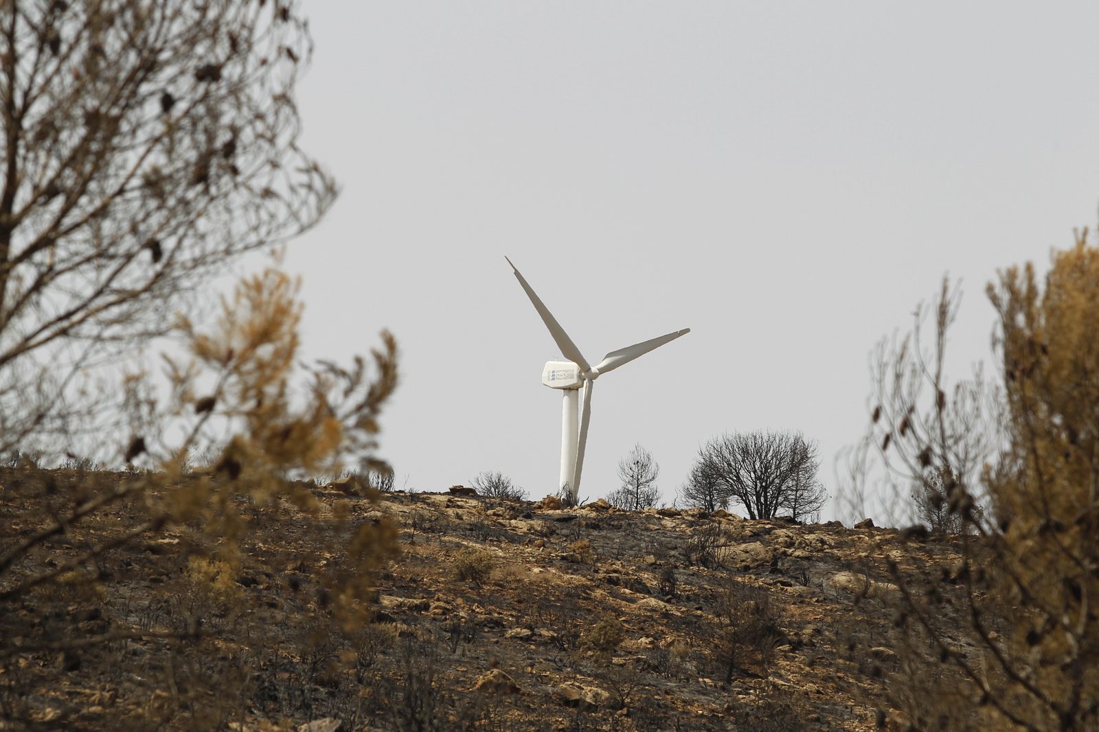 Fotogalería incendio extinguido Sierra de Gádor