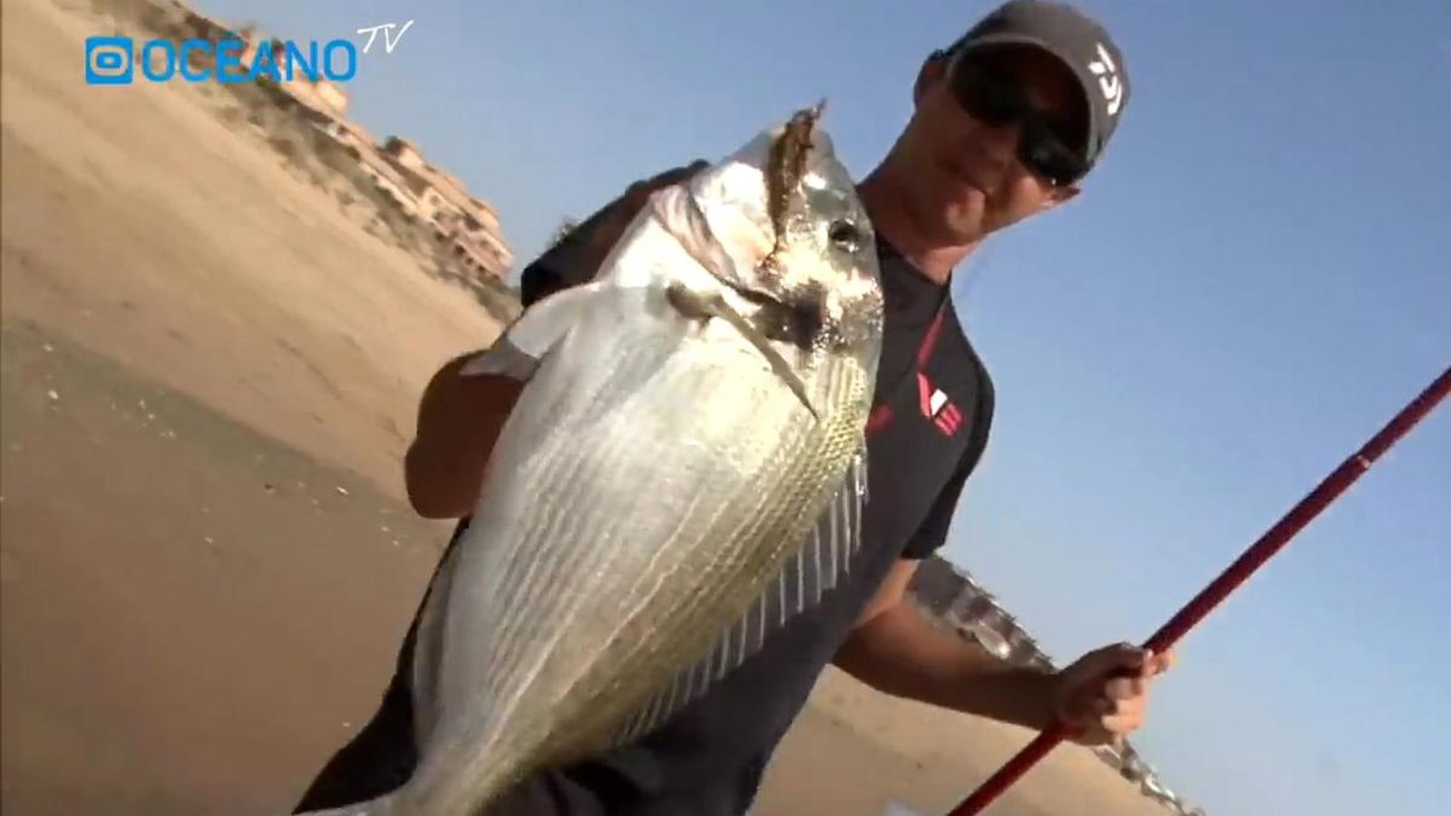 Una de las doradas capturadas durante la jornada