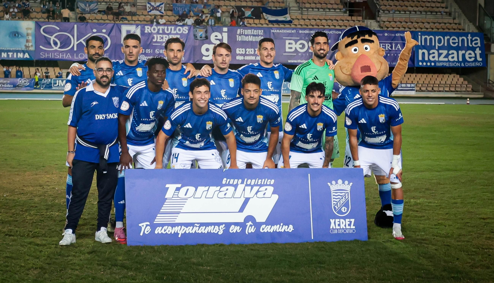 Imágenes del partido del Xerez CD - Minera
