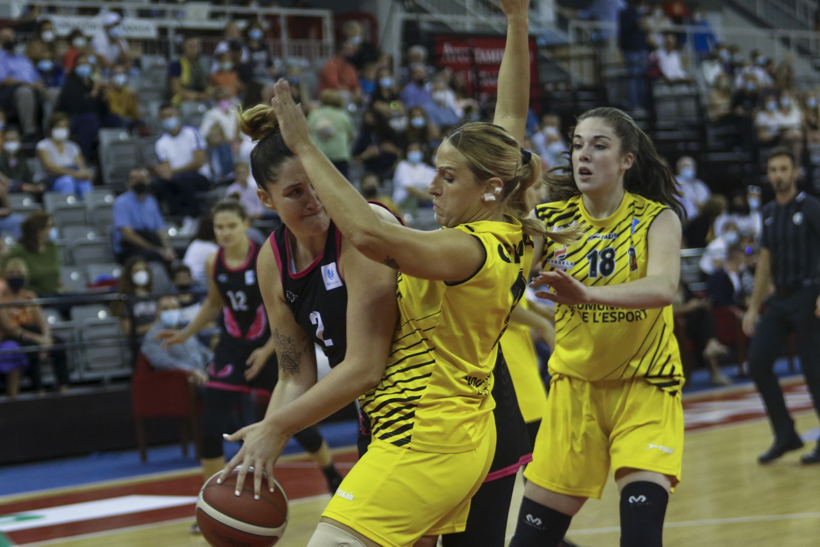 Heleen Nauwelaers es la máxima anotadora del Raca Granada.