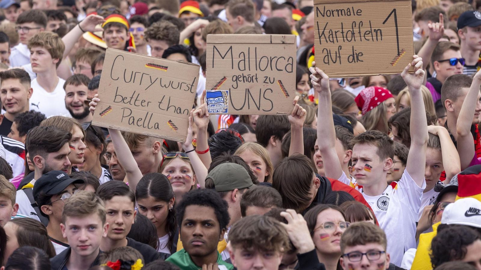Las mejores fotos del España - Alemania