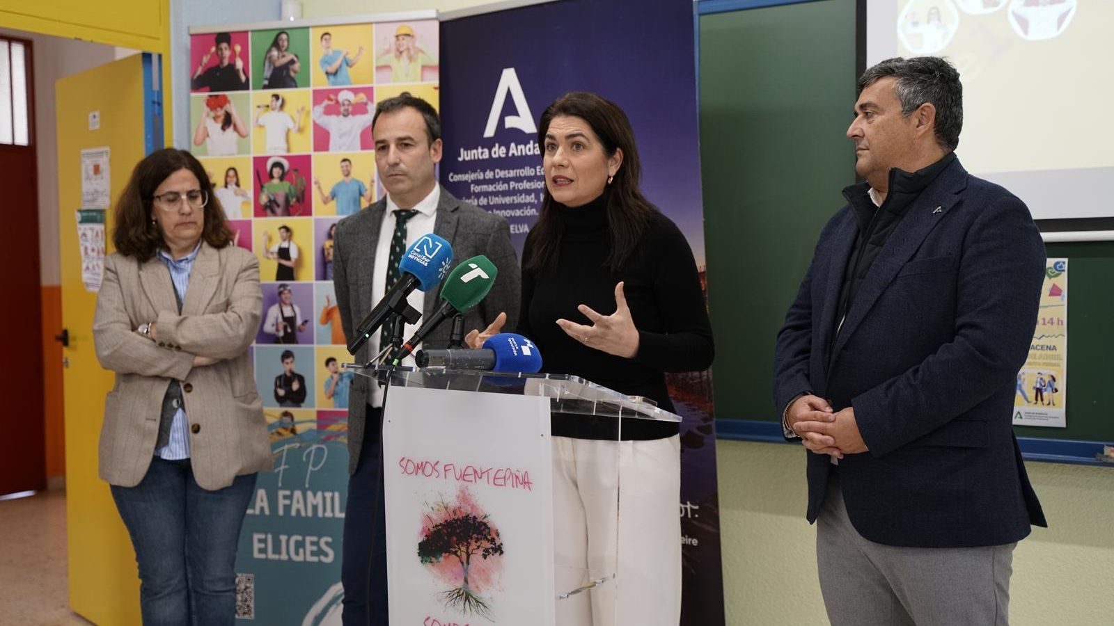 Presentación de la primera edición de la Feria de Formación Profesional de Huelva.