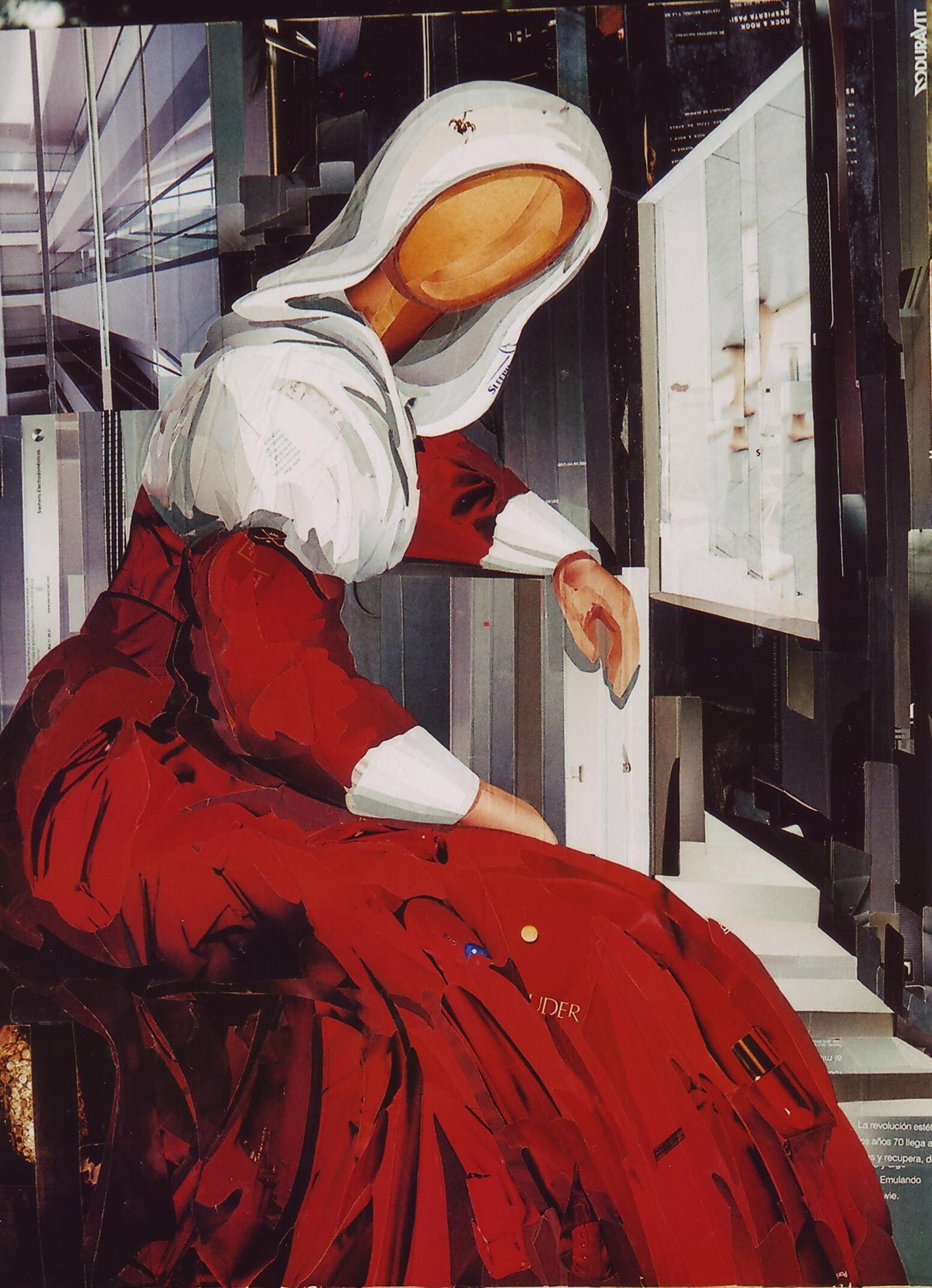 Decimonónica, papirosaico de Keka Raffo.