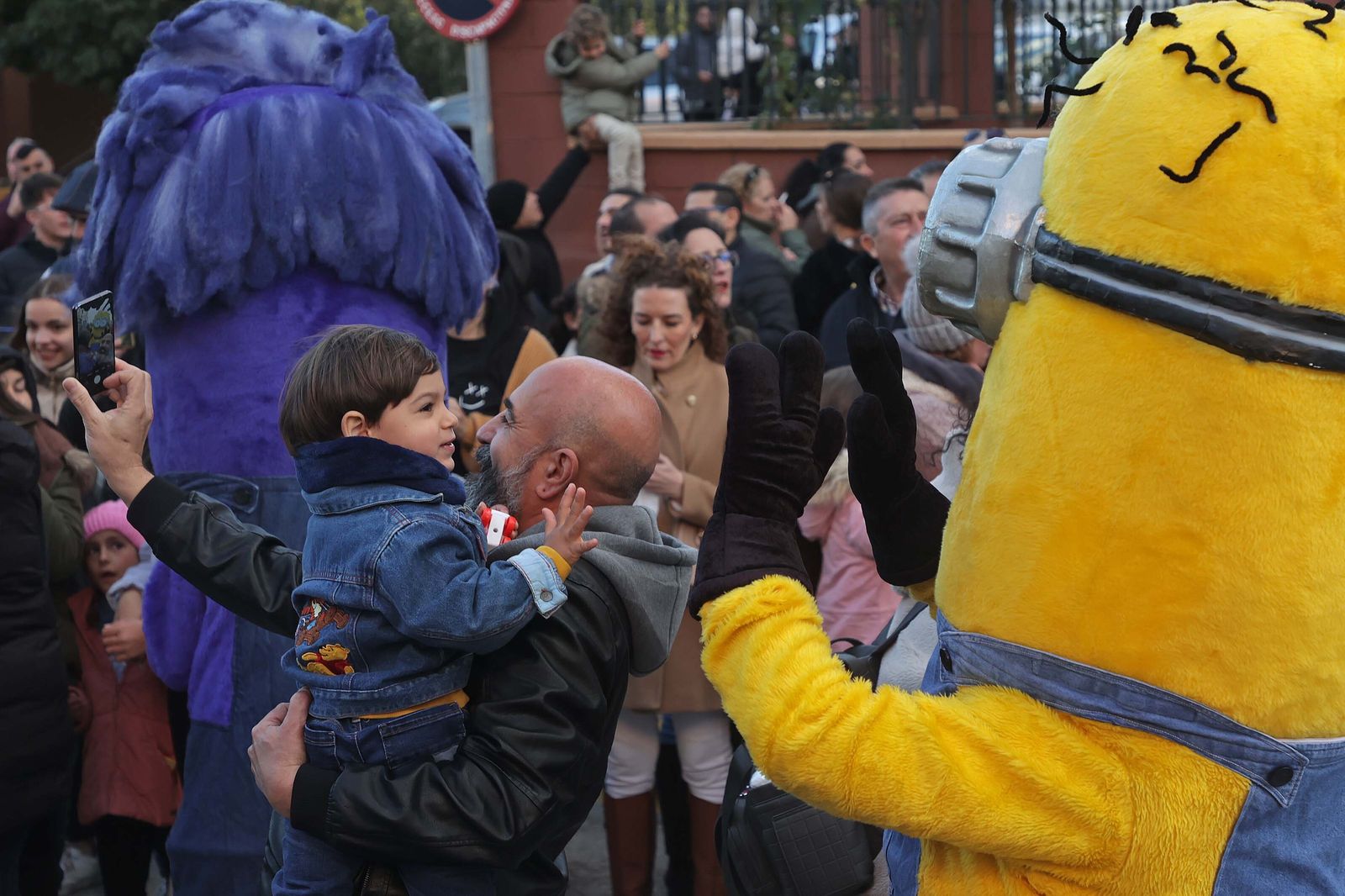 Fotos de la cabalgata de los Reyes Magos en Algeciras