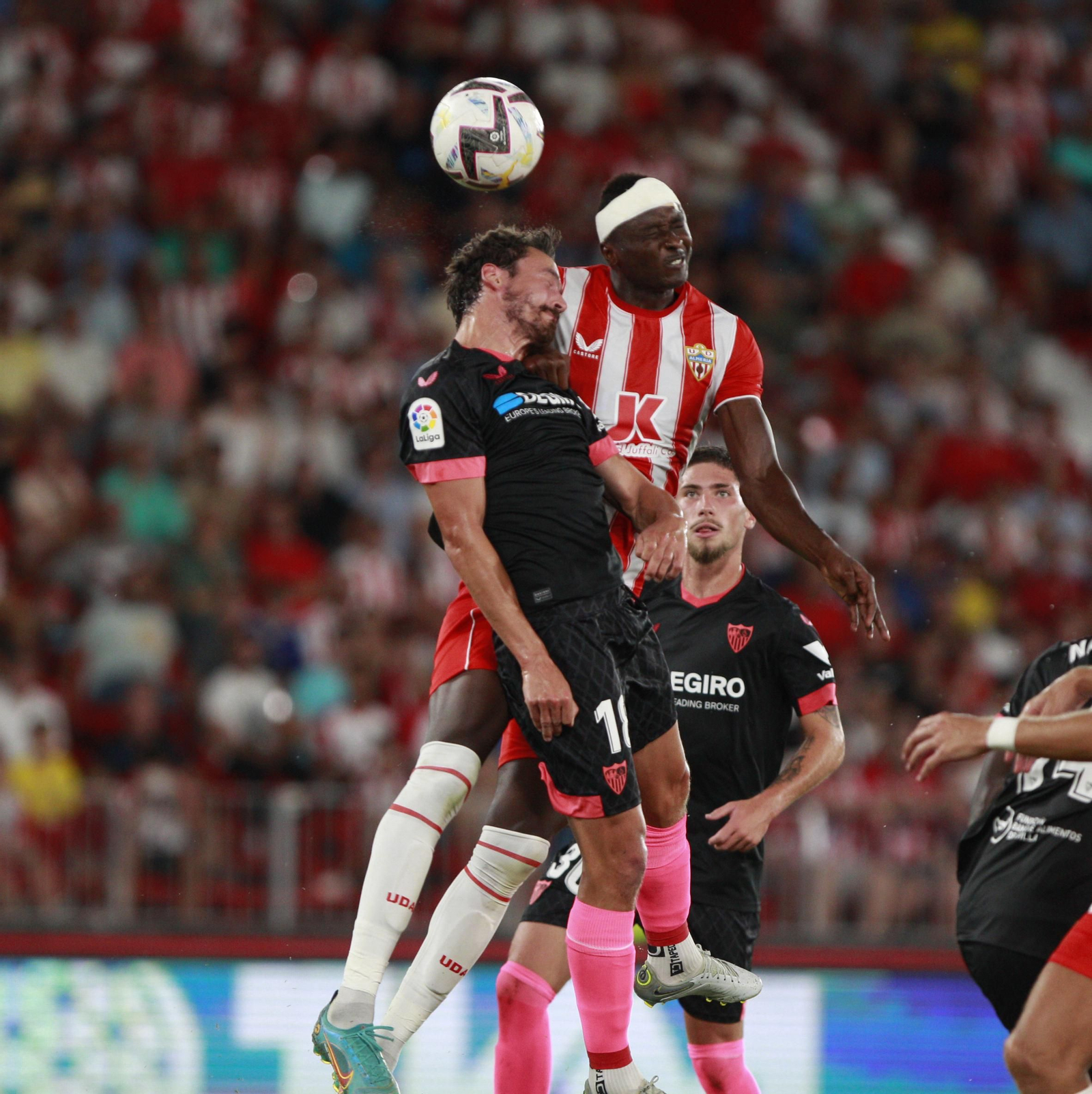 Imágenes del partido U.D. Almería-Sevilla F.C.