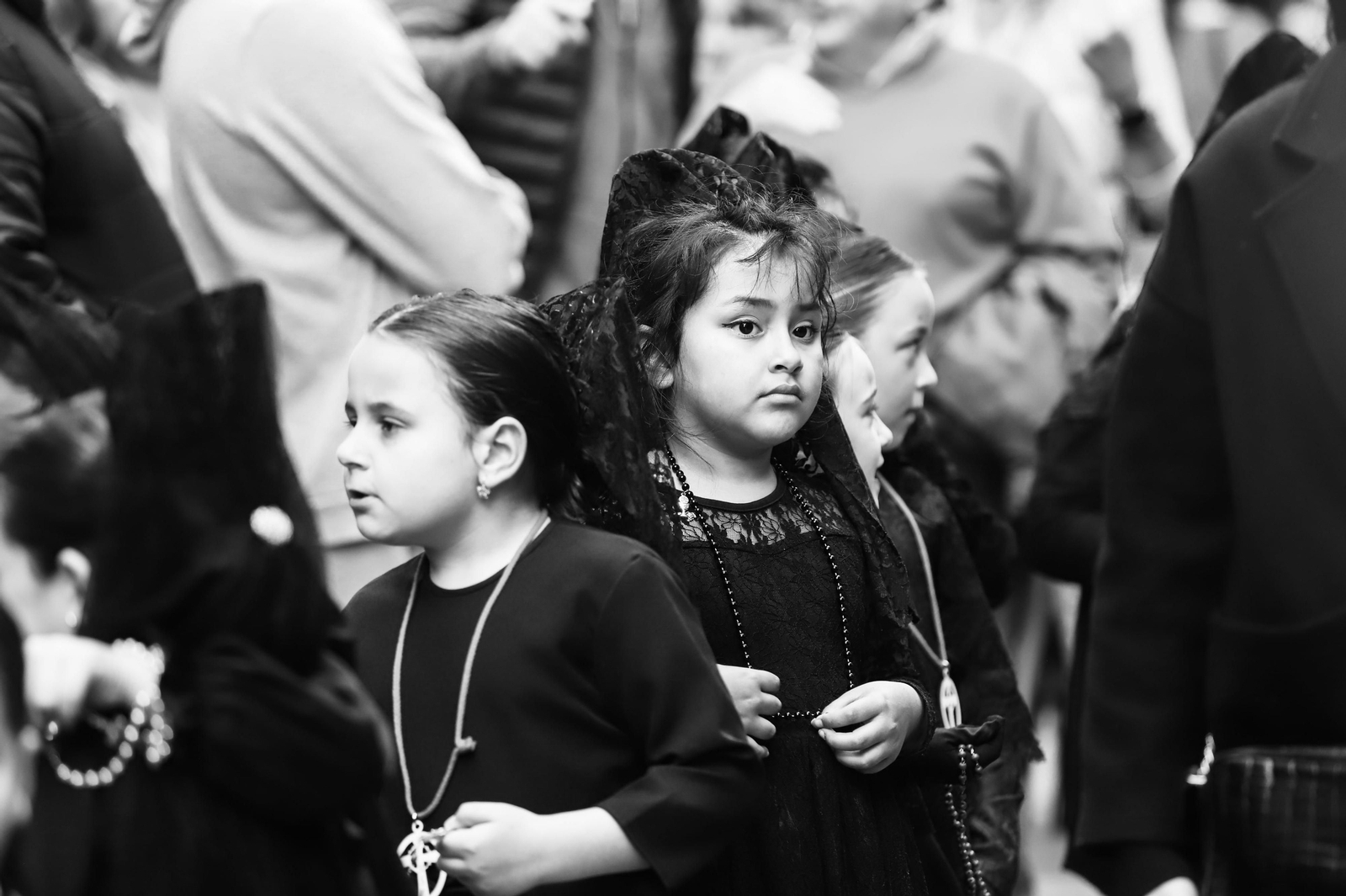 Fotos de la procesión infantil del colegio Nuestra Señora de los Milagros de Algeciras