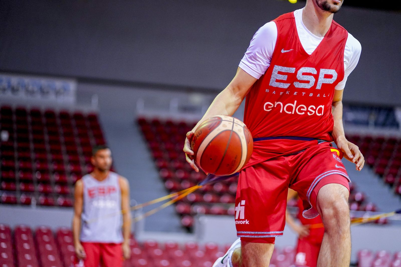 España empieza a trabajar con Brizuela, Barreiro, Alberto Díaz y Jaime Fernández