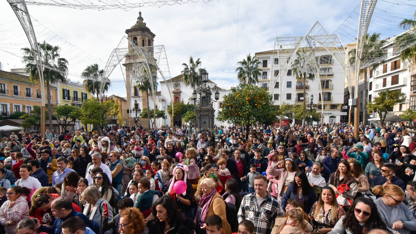 Las Campanadas infantiles de la Plaza Alta en 2022.