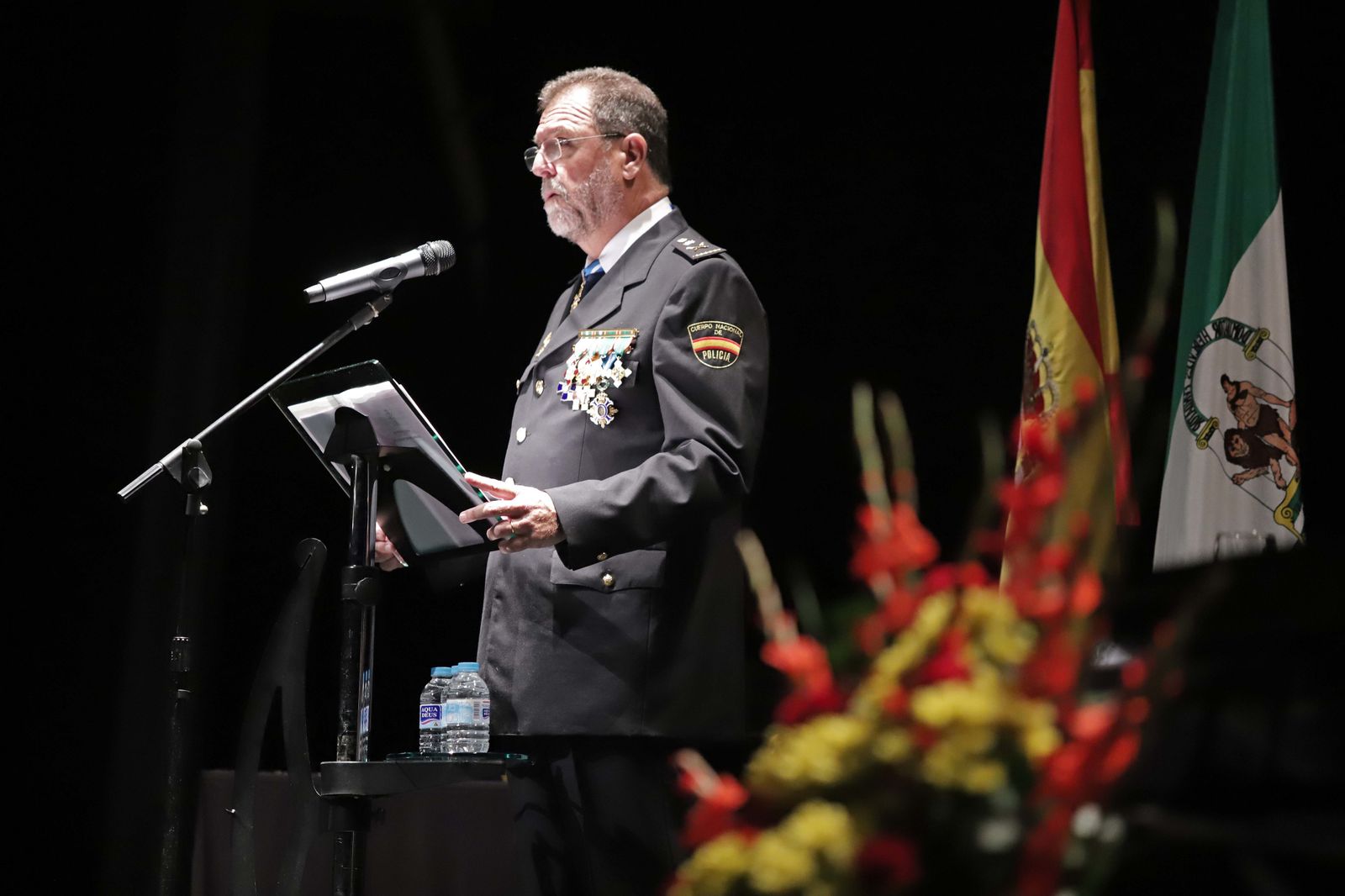 El jefe superior de Policía, José Antonio Pérez.