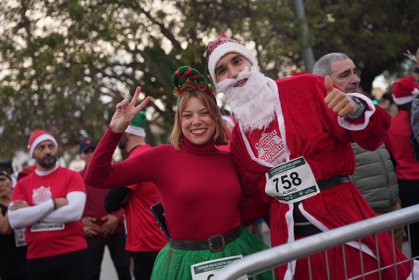 Imágenes de la XII Carrera San Silvestre Chiclanera