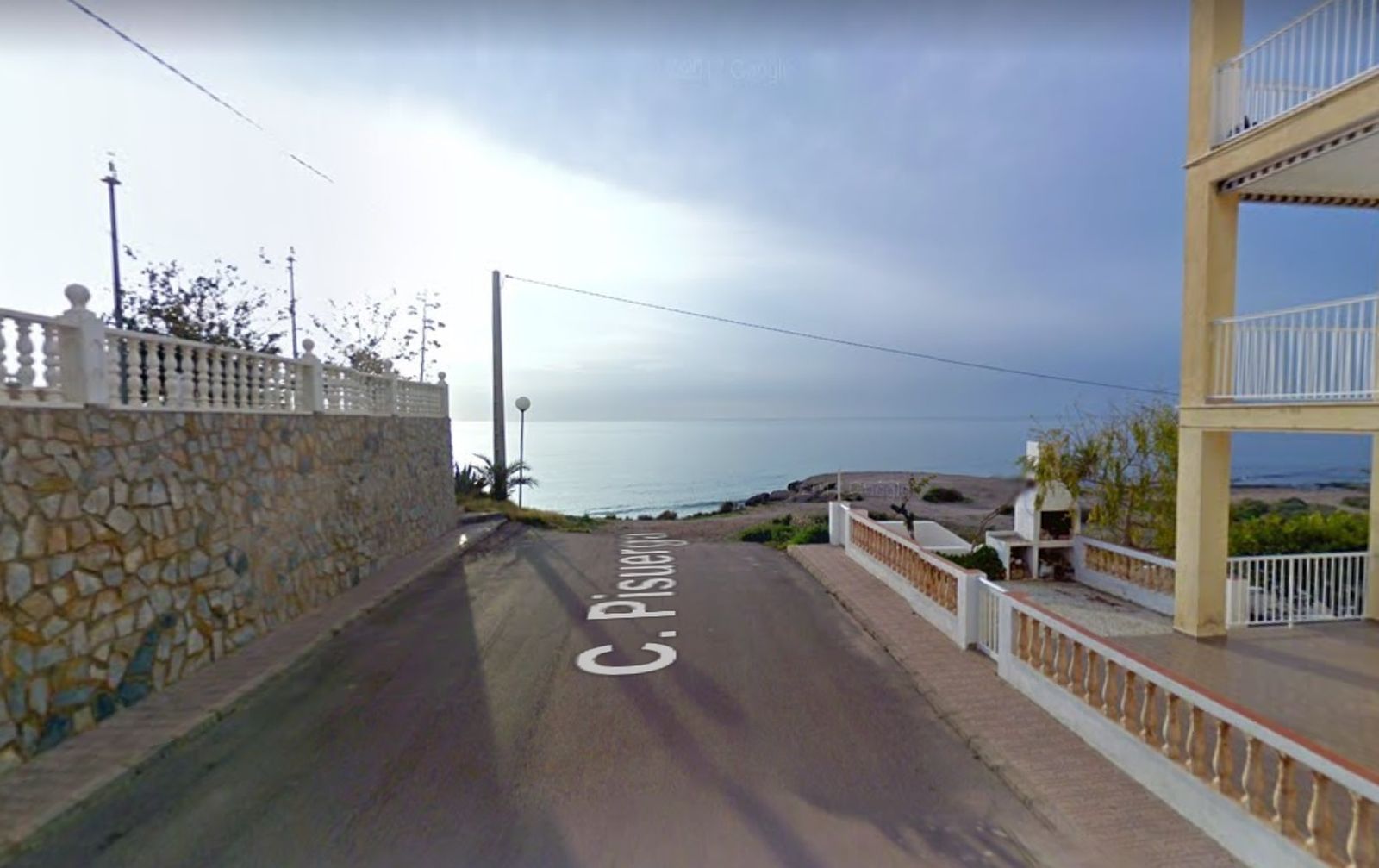 Calle Pisuerga de San Juan de los Terreros.