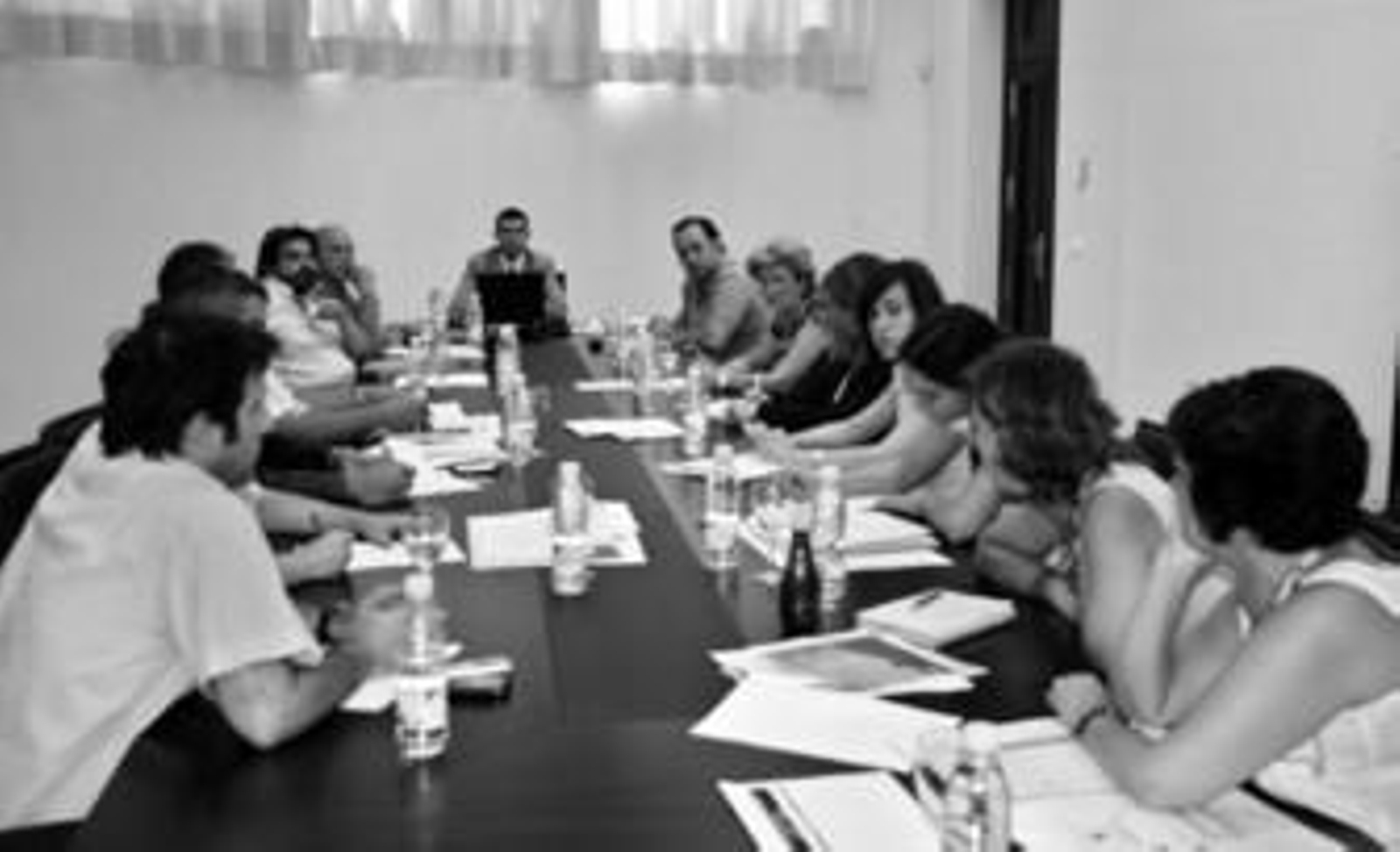 Un momento de una de las sesiones de trabajo realizadas ayer en la Universidad.